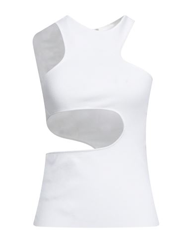 Stella Mccartney Woman Top White Size 8-10 Viscose, Polyester