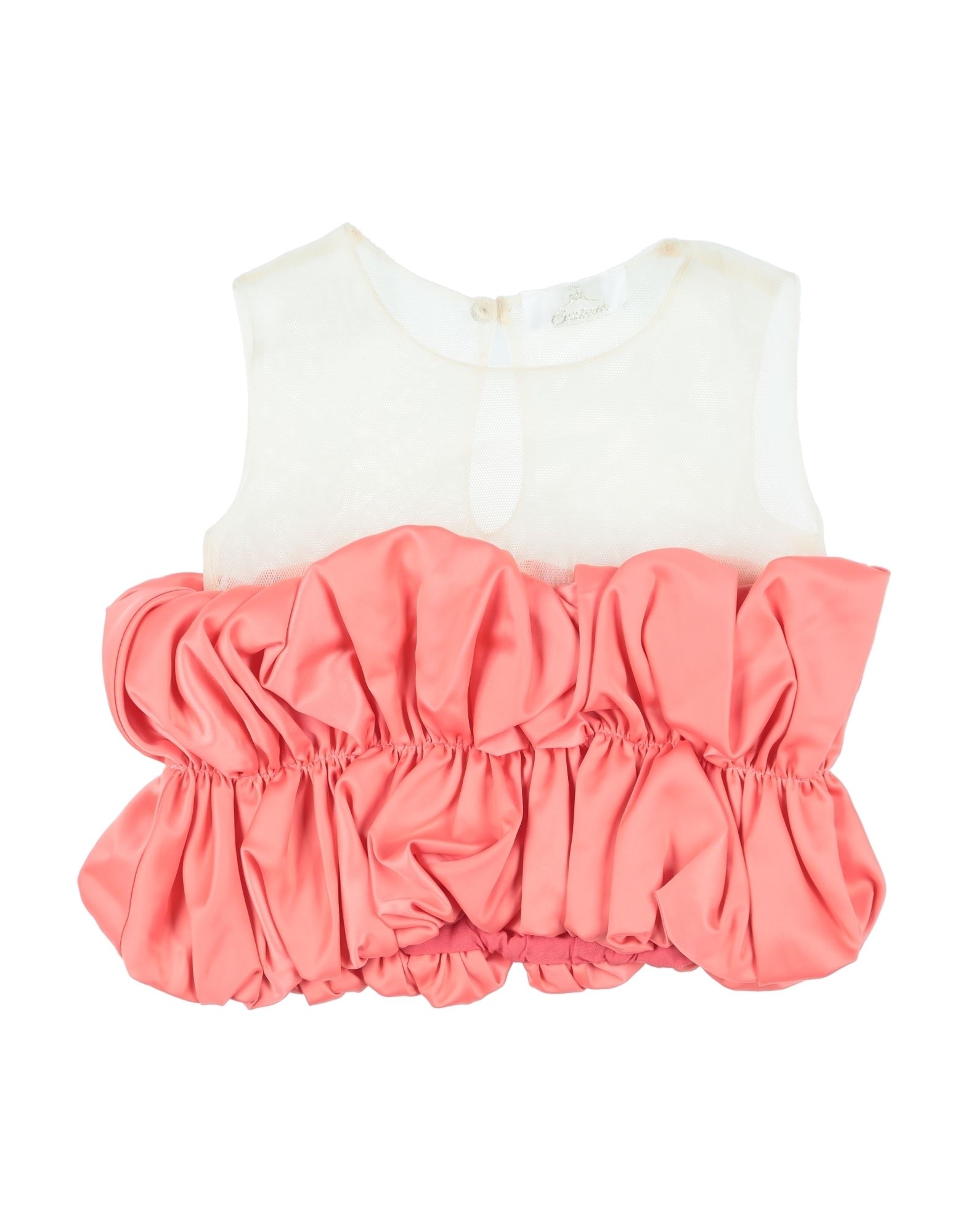 Fun & Fun Kids'  Toddler Girl Top Salmon Pink Size 7 Polyester