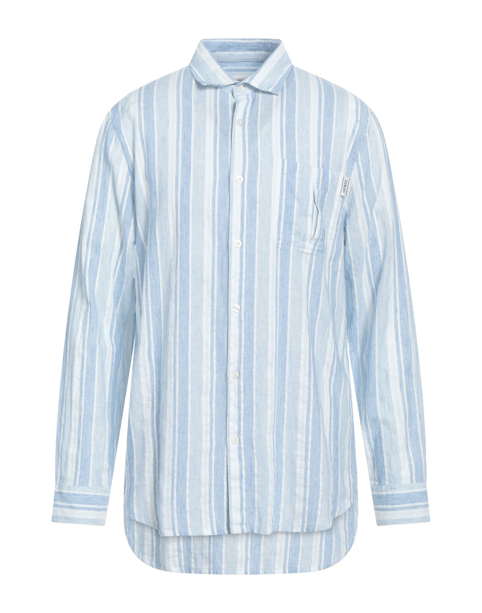Guess Shirts In Sky Blue