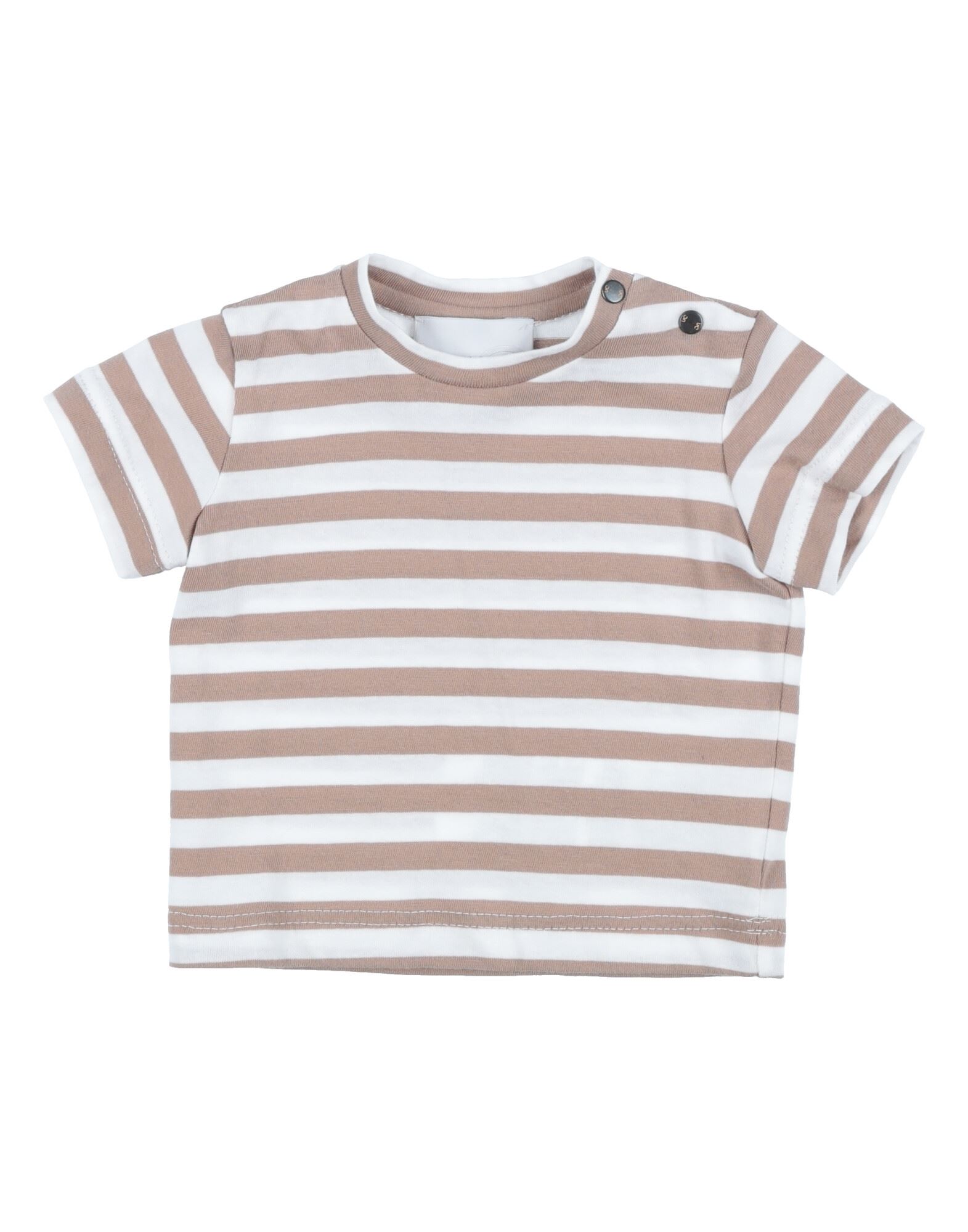 Le Petit Coco Kids'  T-shirts In Beige