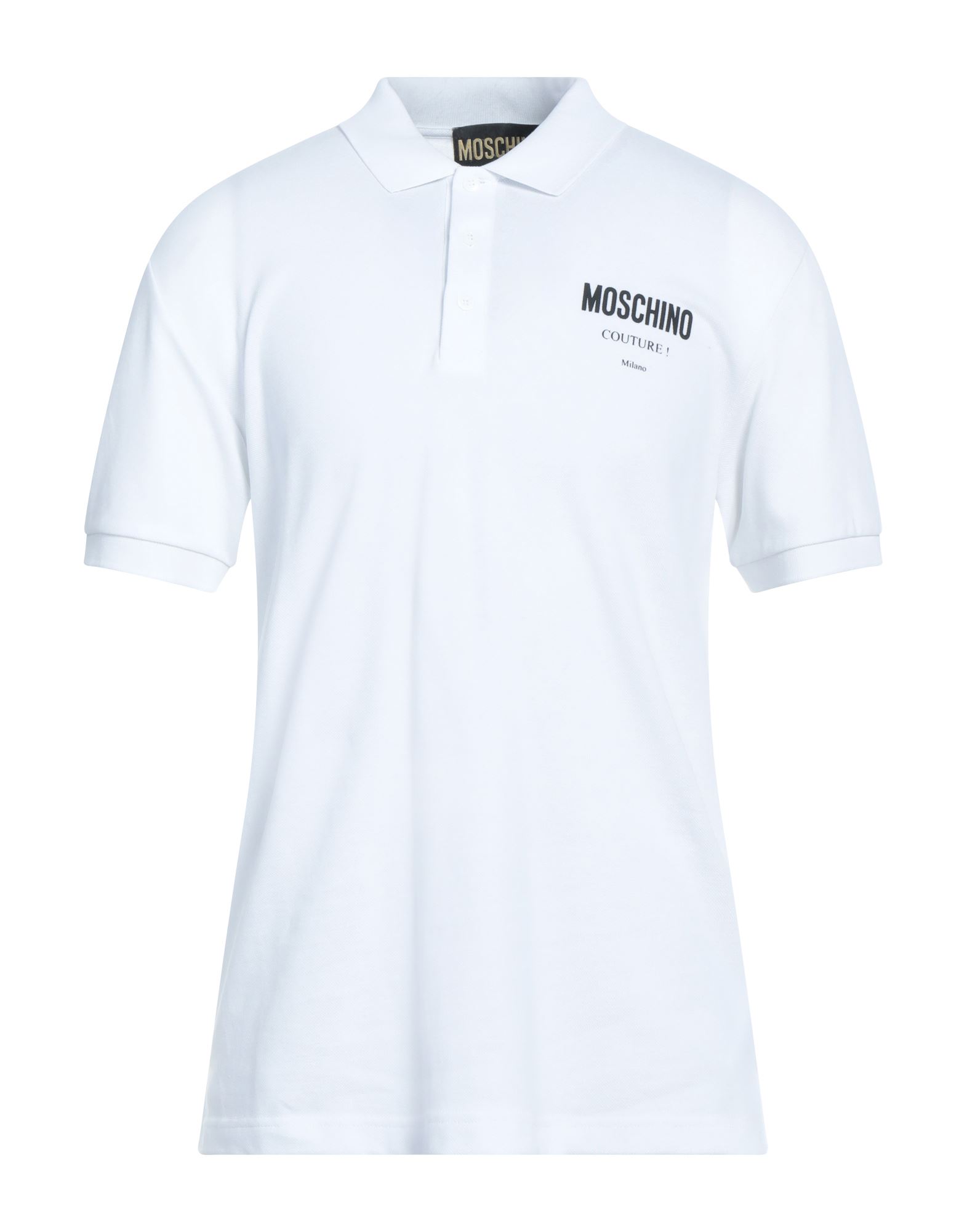 Moschino Polo Shirts In White