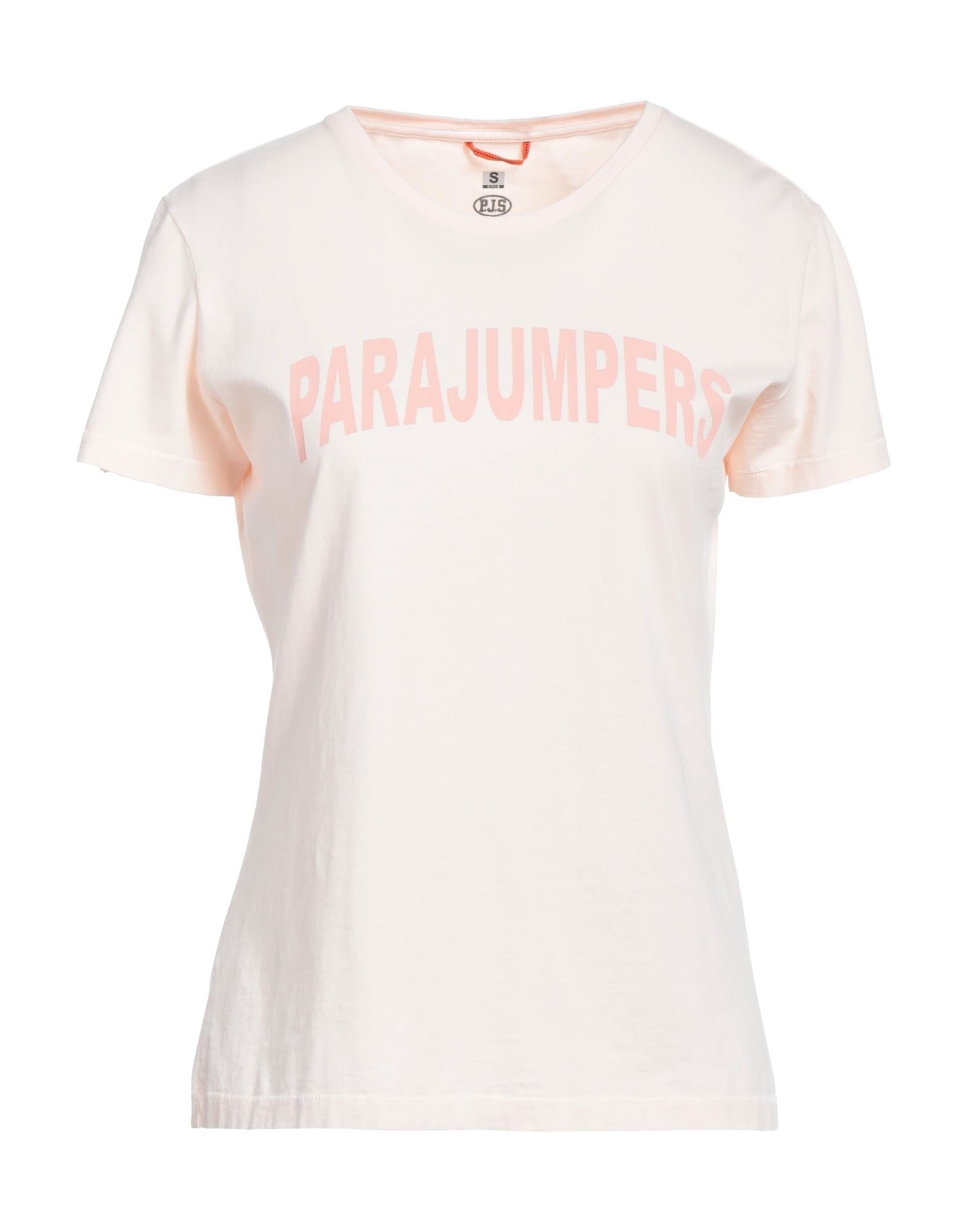 Parajumpers Woman T-shirt Blush Size Xxl Cotton In Pink