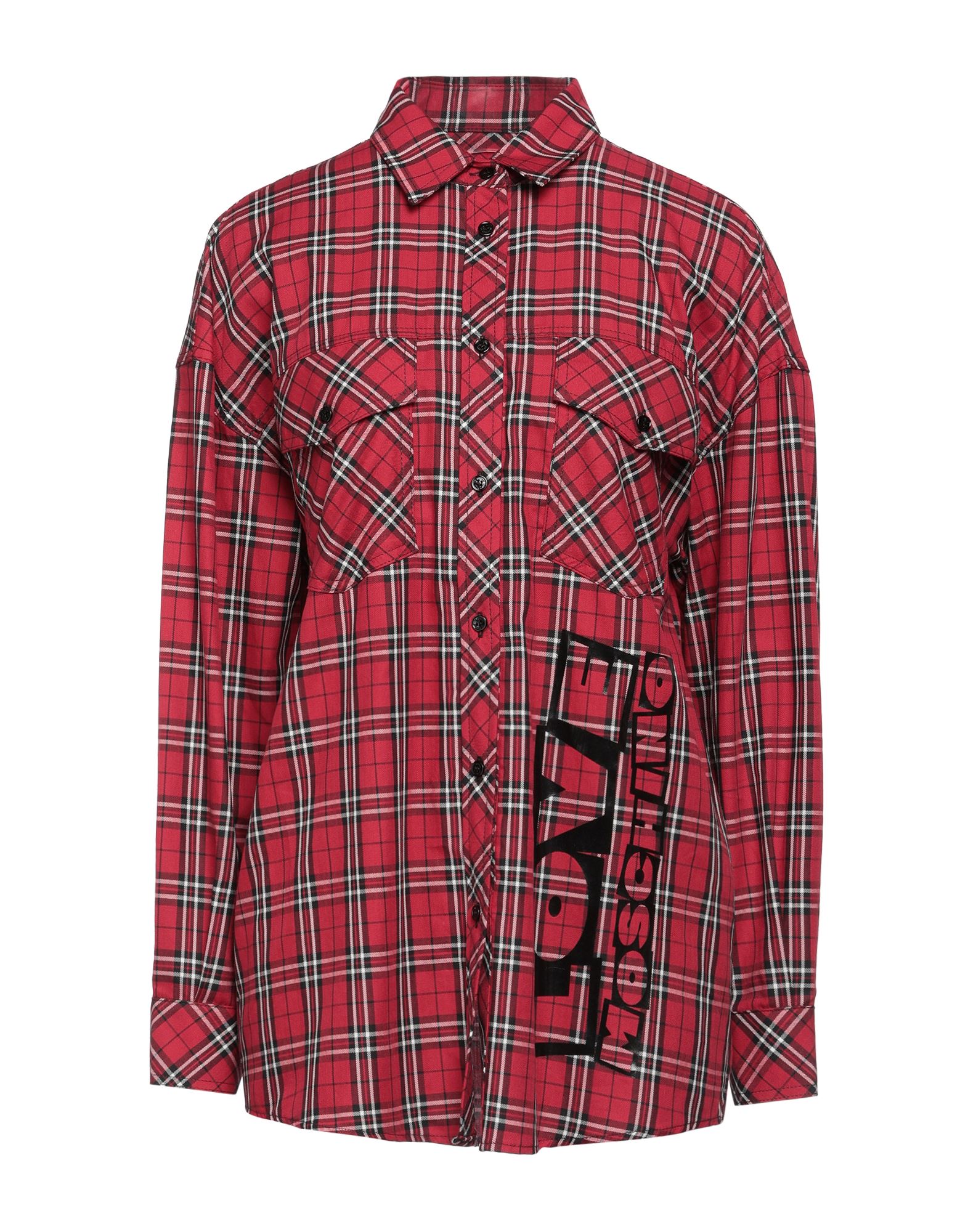 Love Moschino Shirts In Red