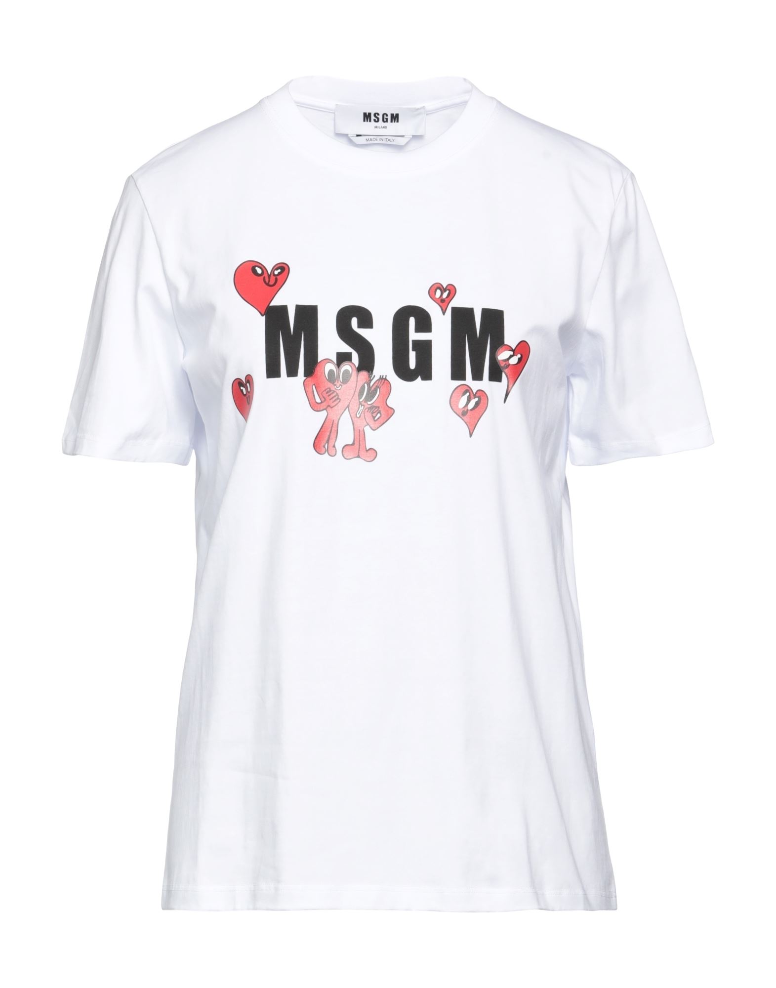 Msgm T-shirts In White