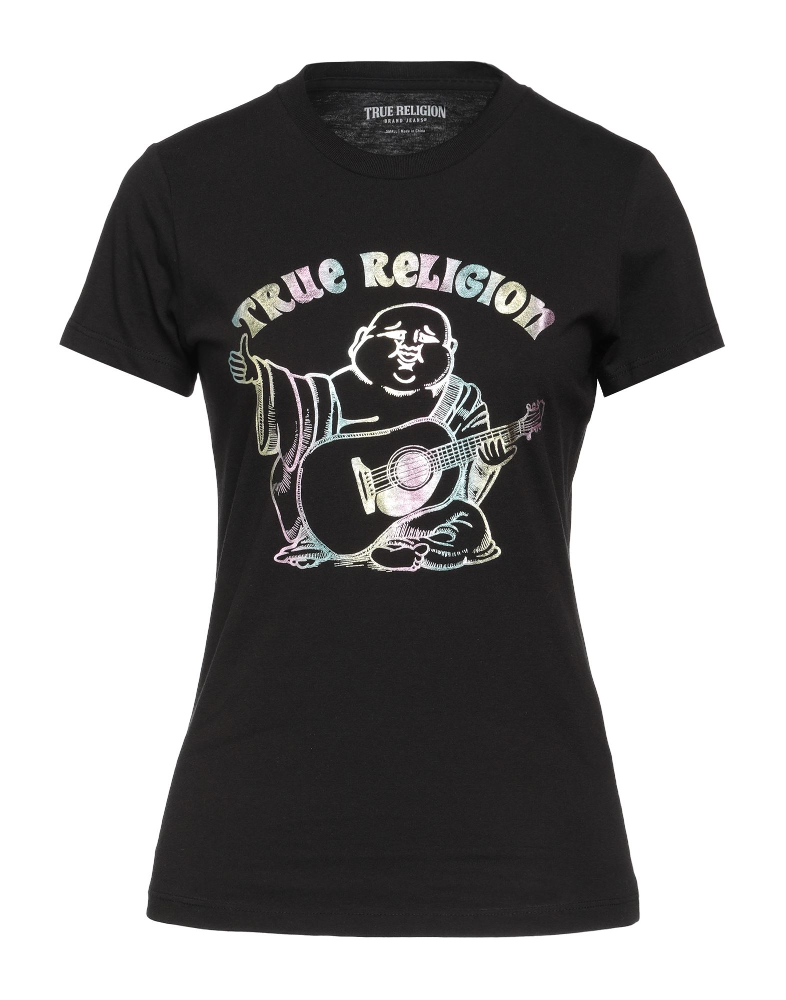 《セール開催中》TRUE RELIGION レディース T シャツ ブラック XS コットン 60% / ポリエステル 40%