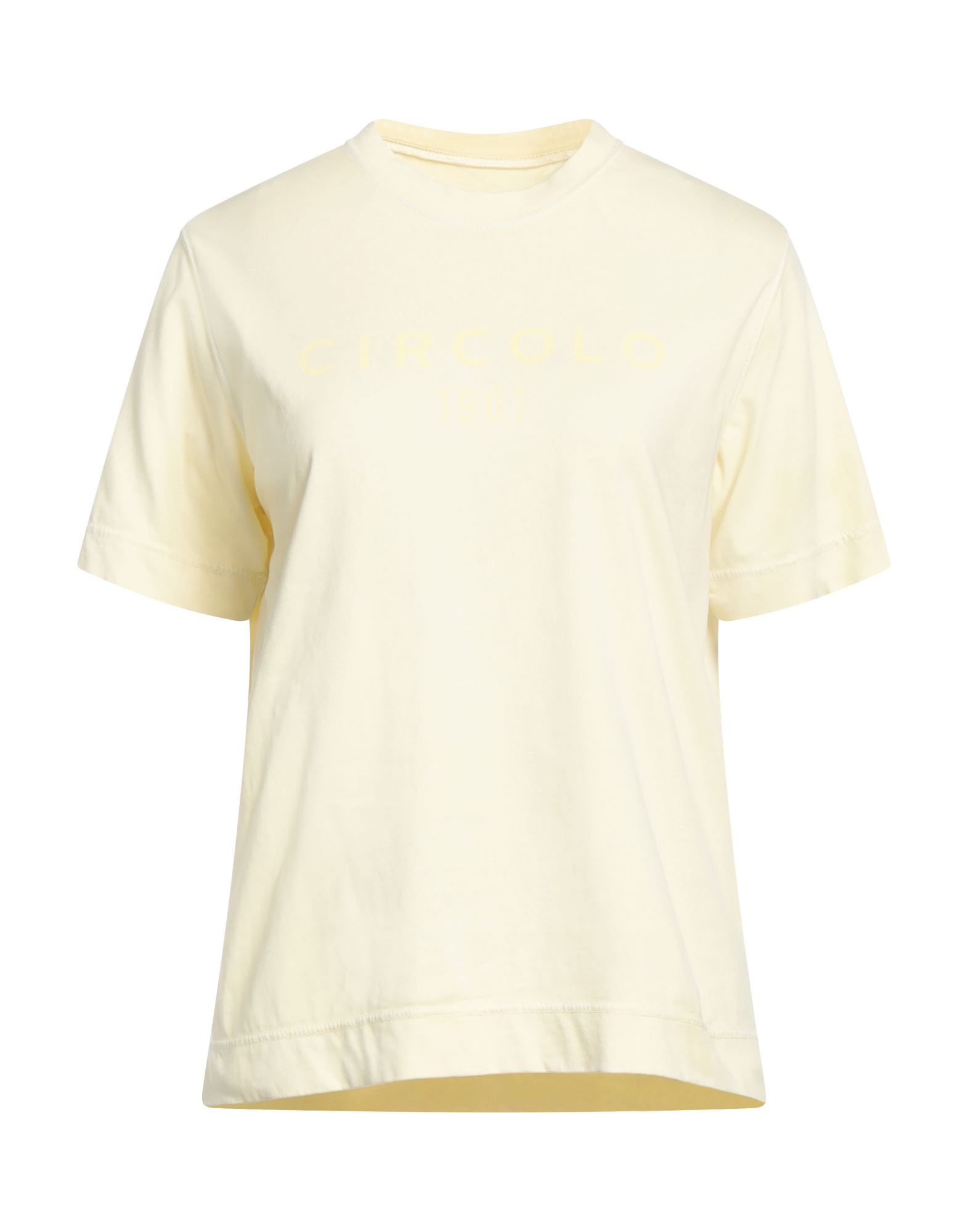 Circolo 1901 T-shirts In Yellow