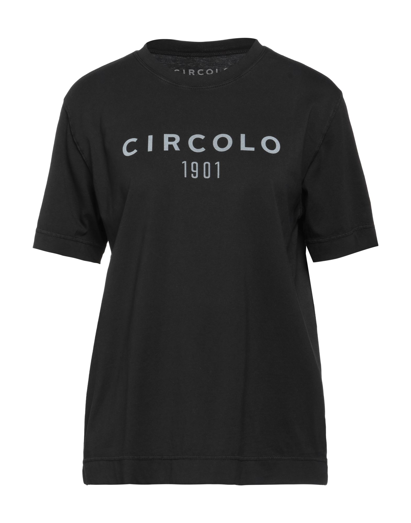 Circolo 1901 T-shirts In Black