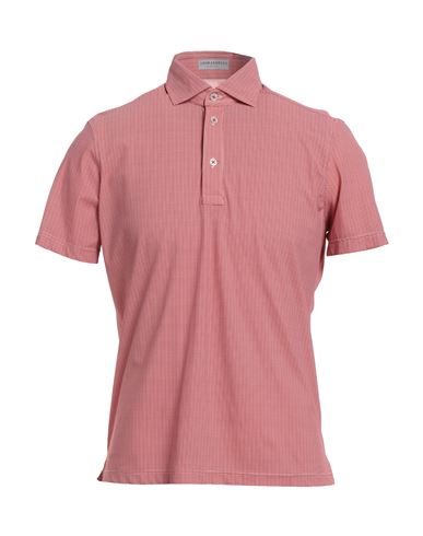 Ghirardelli Man Polo Shirt Red Size S Nylon, Elastane