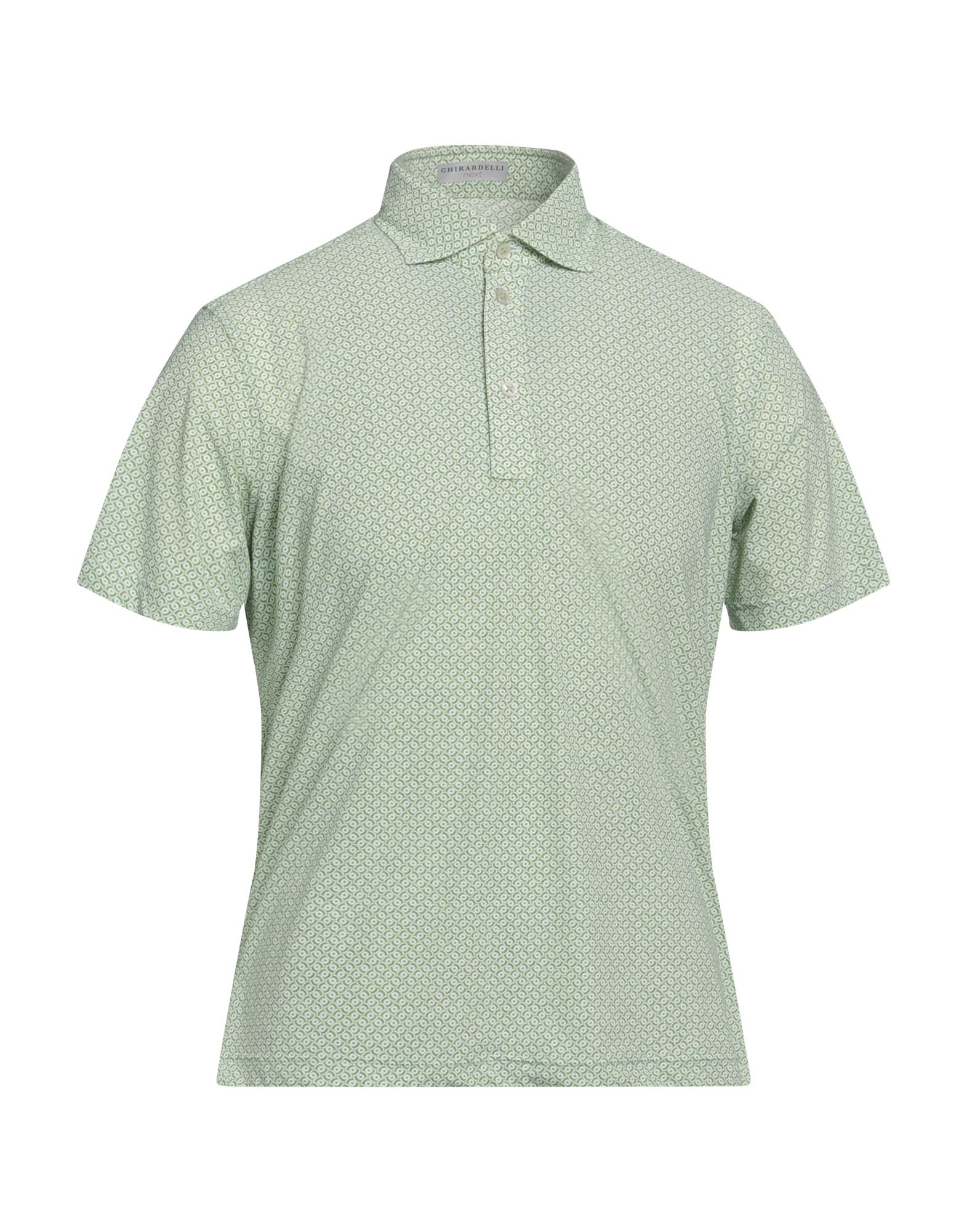 Ghirardelli Polo Shirts In Green