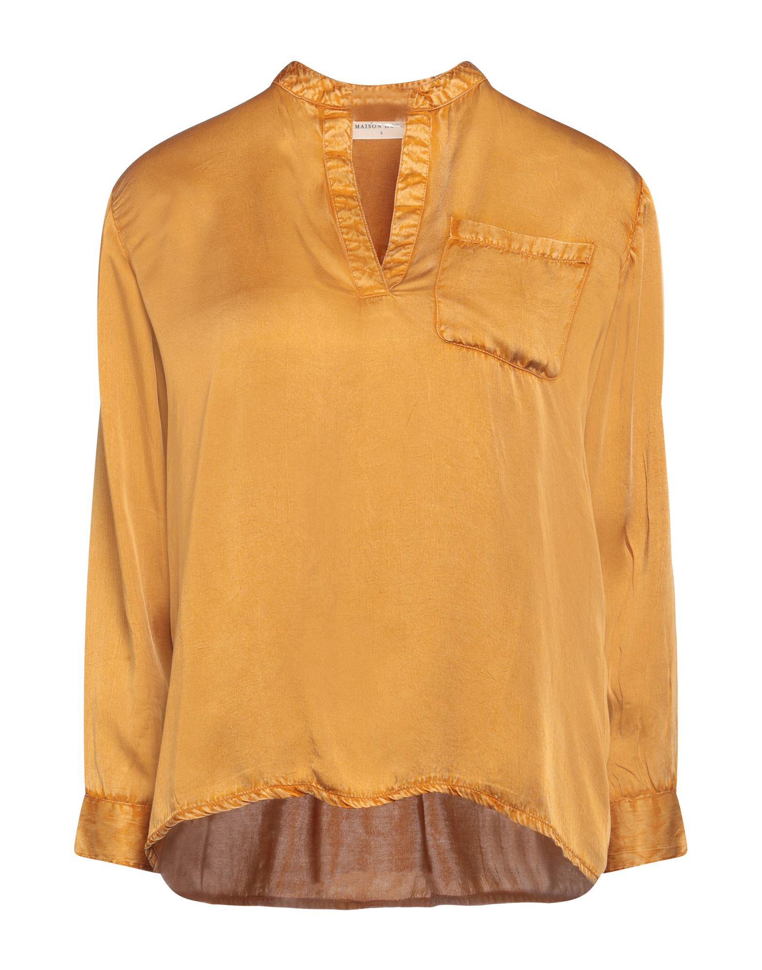 Maison Hotel Blouses In Yellow