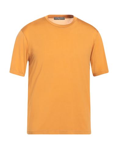Daniele Fiesoli Man T-shirt Mandarin Size Xxl Cupro, Elastane