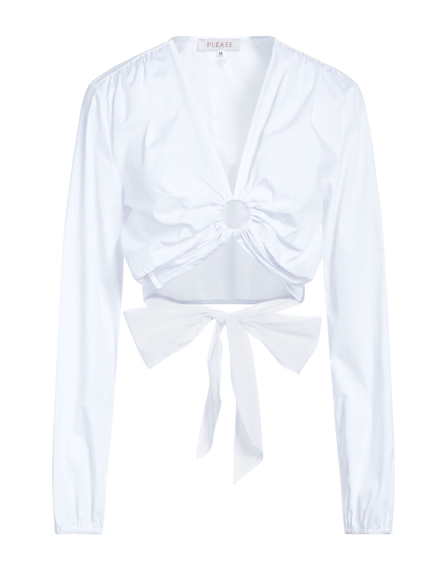 Please Blouses In White