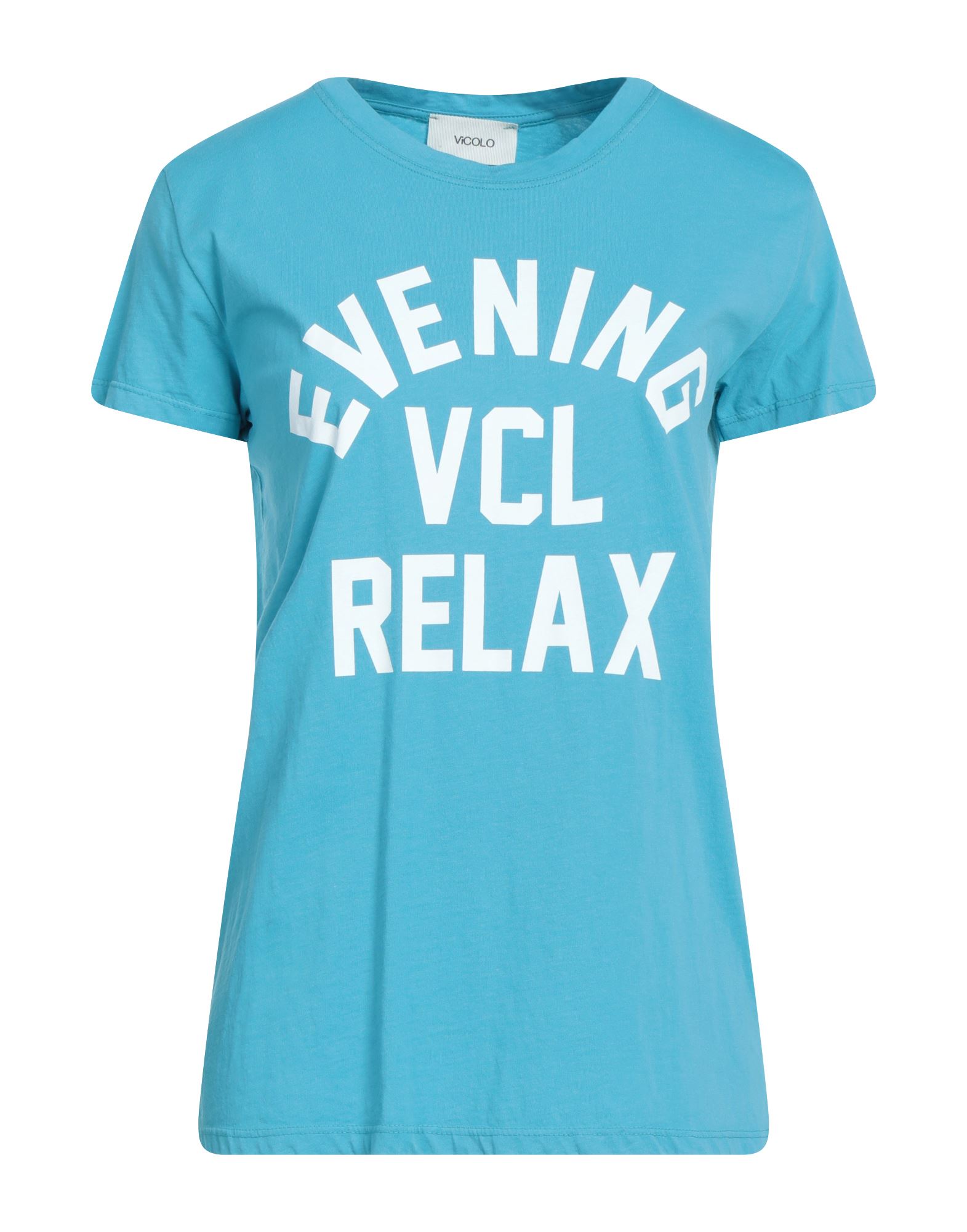 Vicolo T-shirts In Turquoise