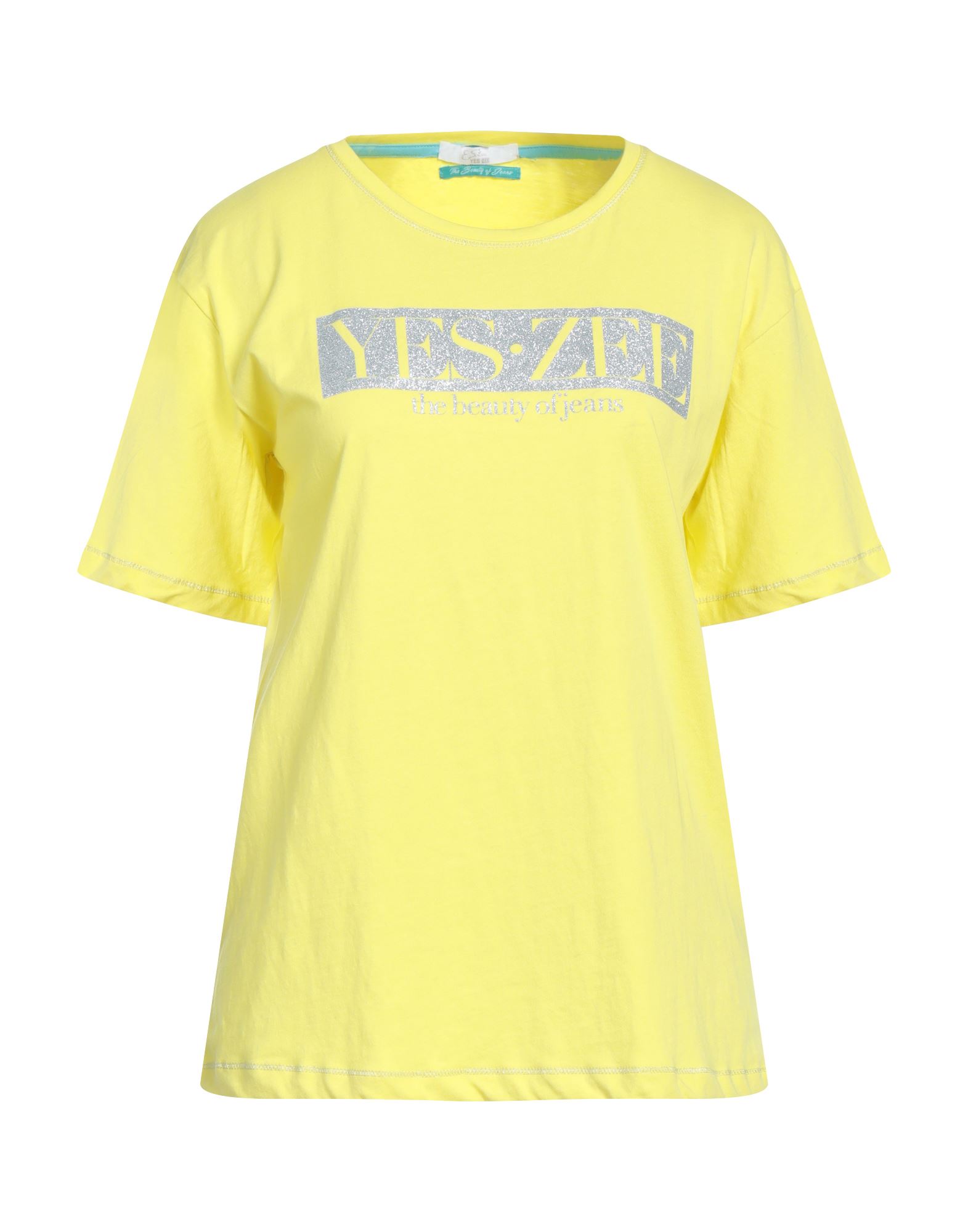 Yes Zee By Essenza T-shirts In Yellow