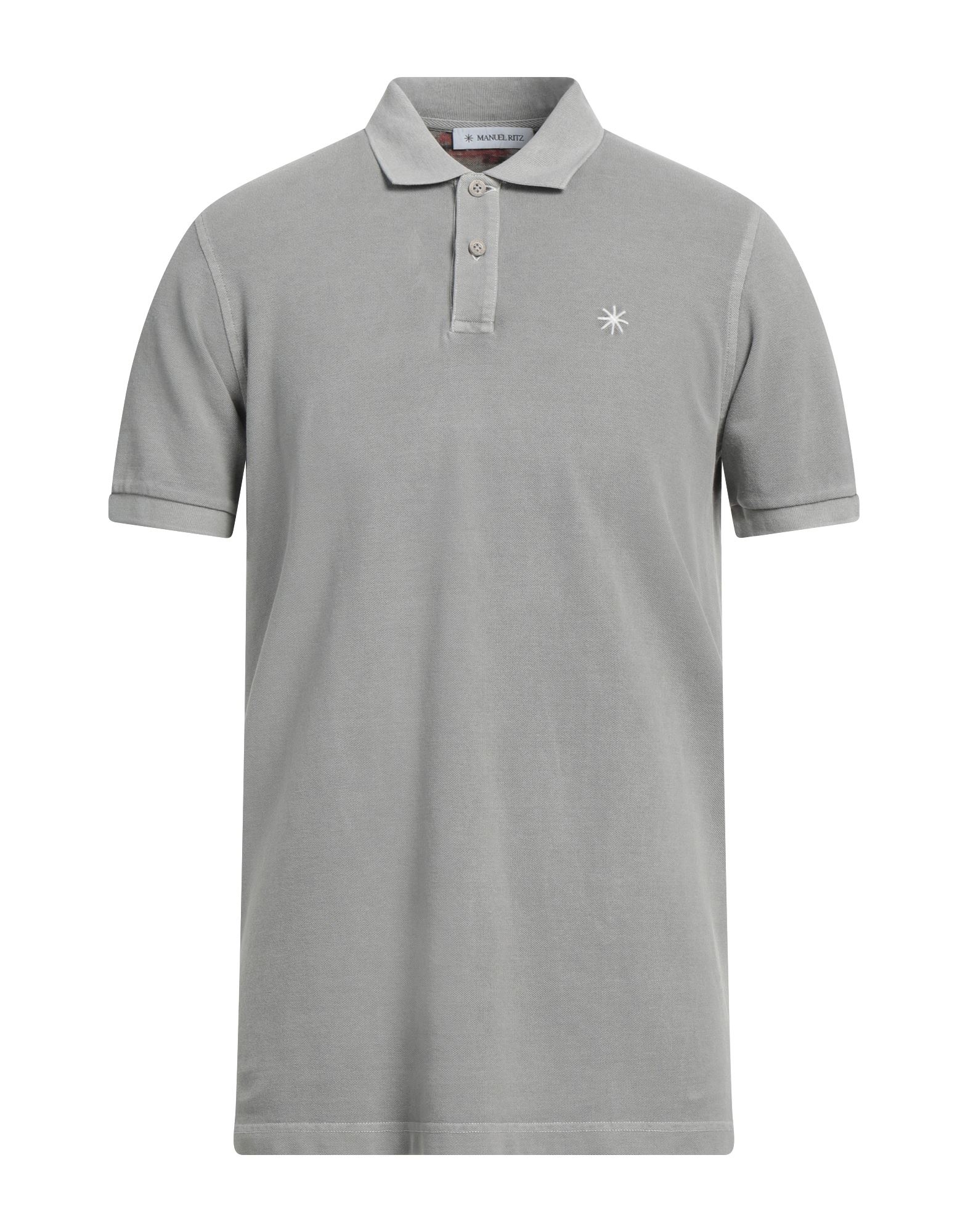 Manuel Ritz Polo Shirts In Grey