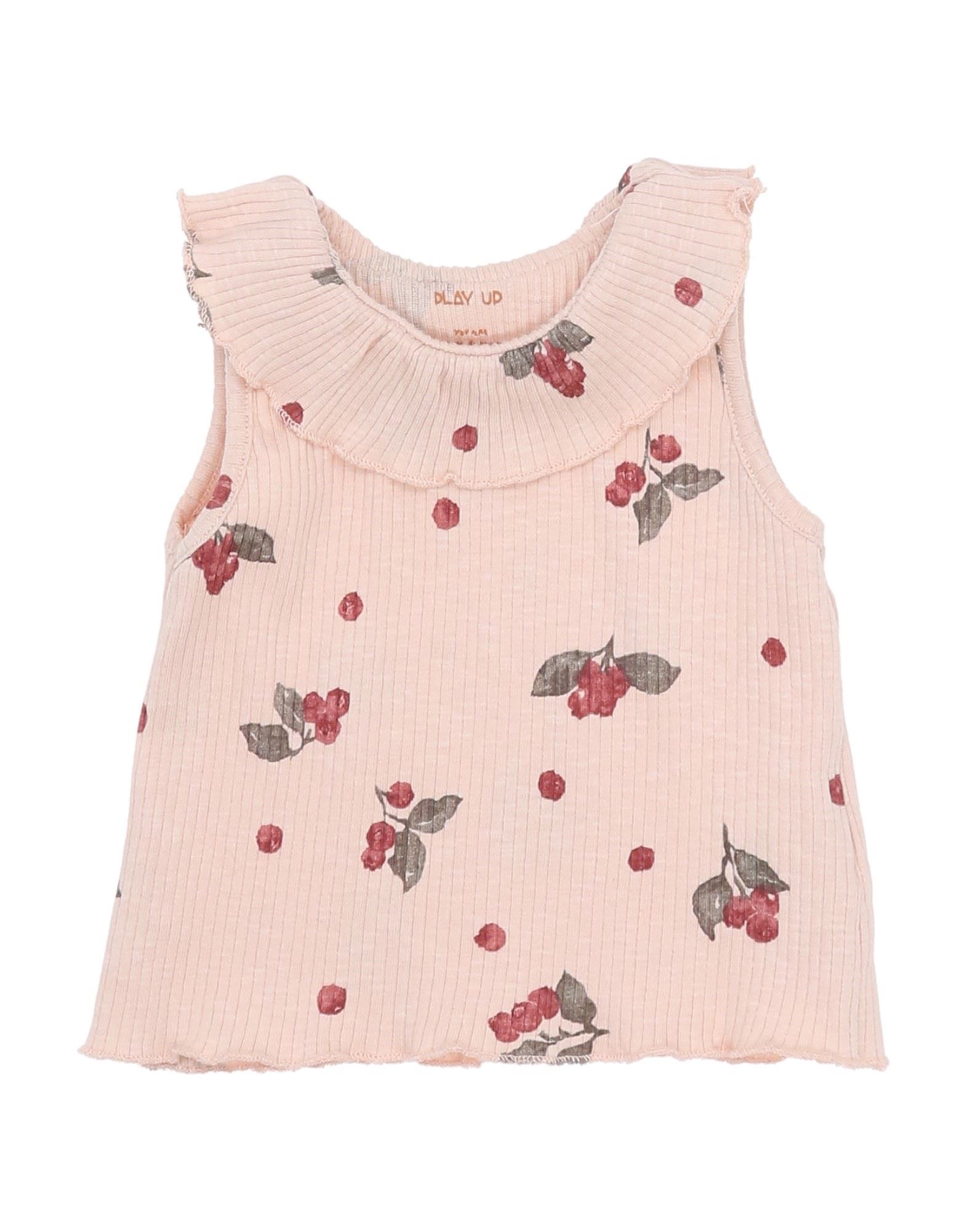 Play Up Kids'  T-shirts In Pink