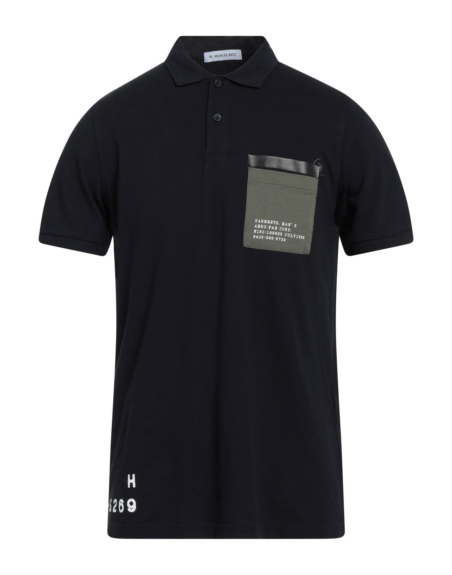 Manuel Ritz Polo Shirts In Blue