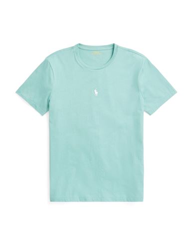 Polo Ralph Lauren Man T-shirt Light Green Size Xxl Cotton