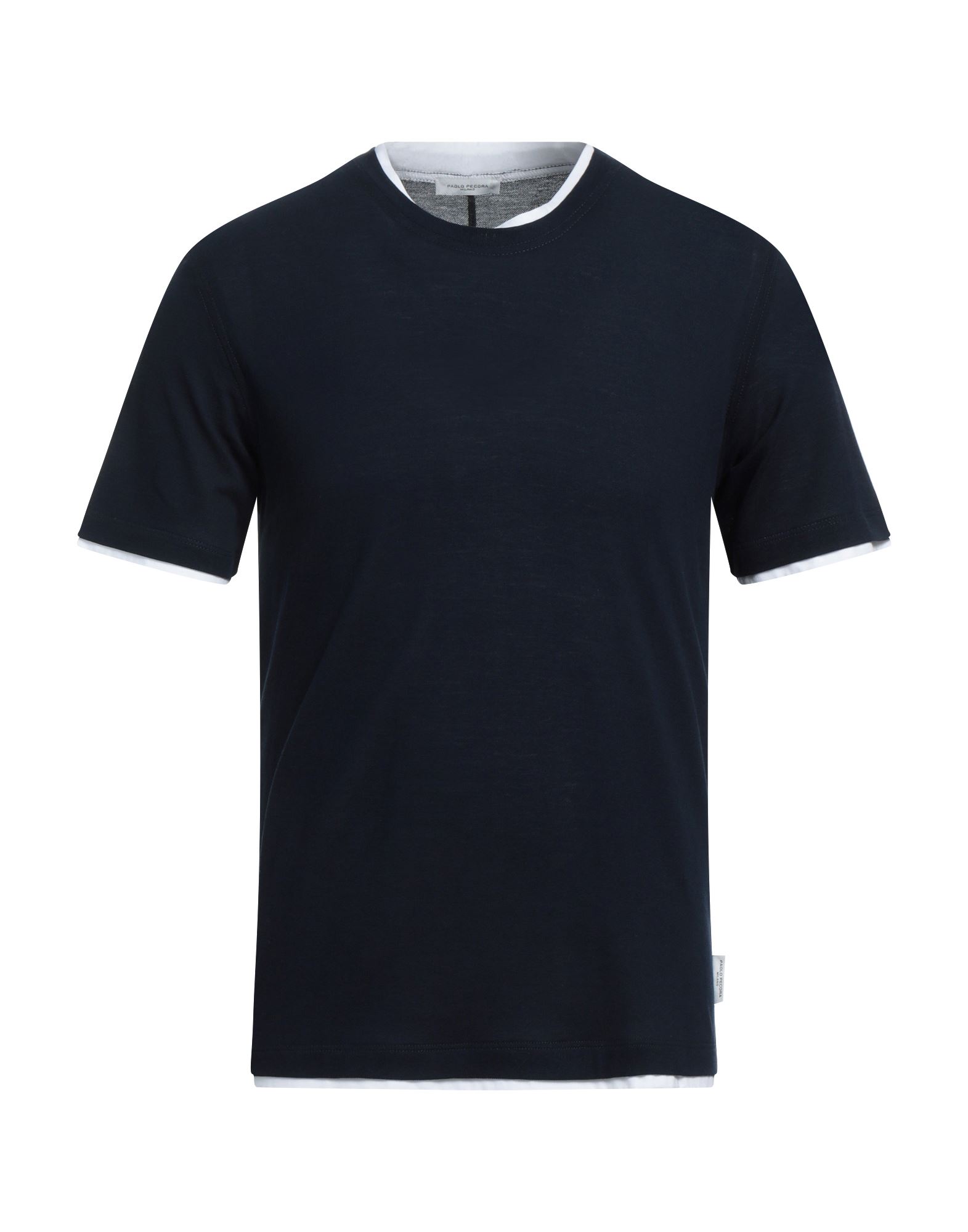 Paolo Pecora T-shirts In Midnight Blue