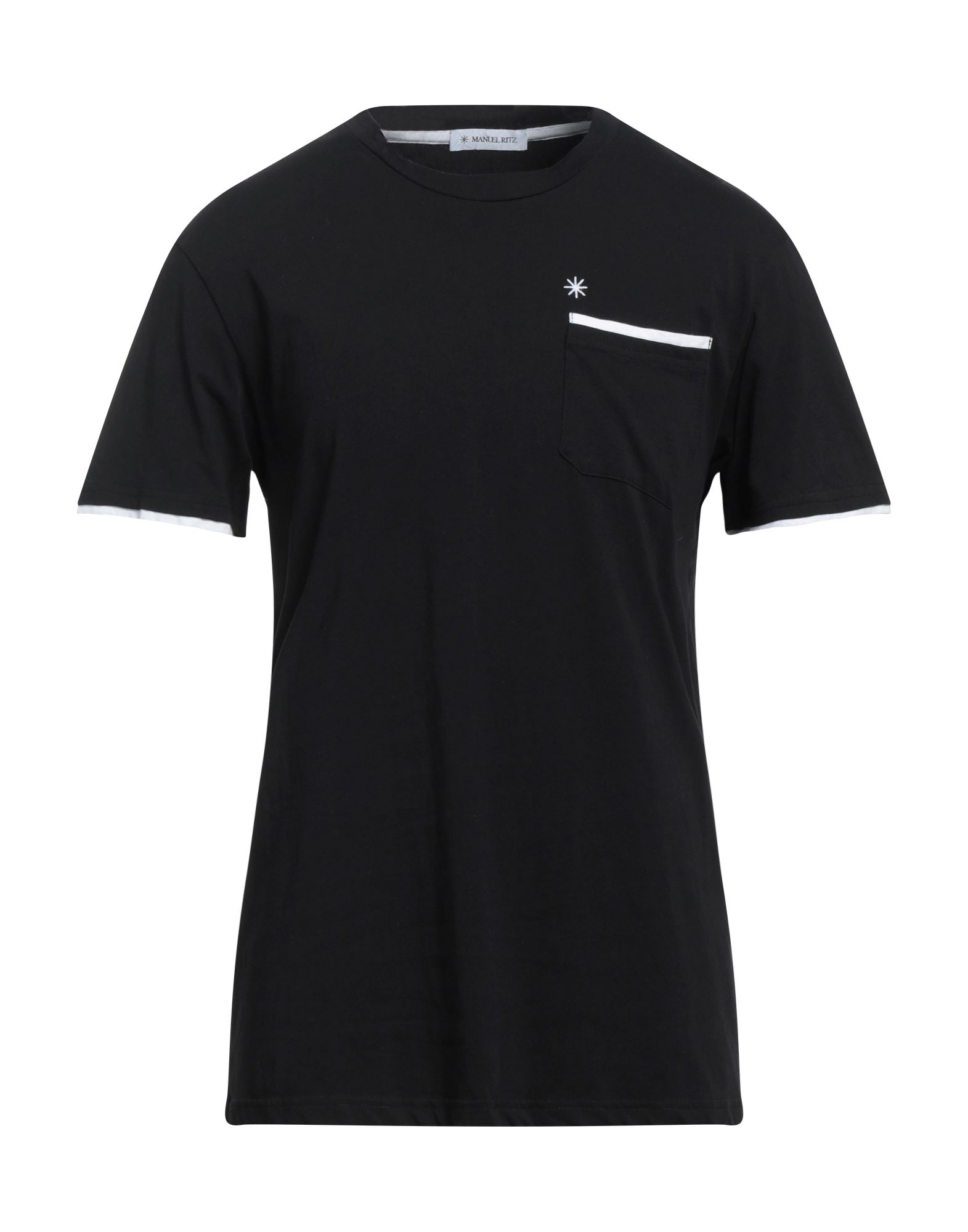 Manuel Ritz T-shirts In Black