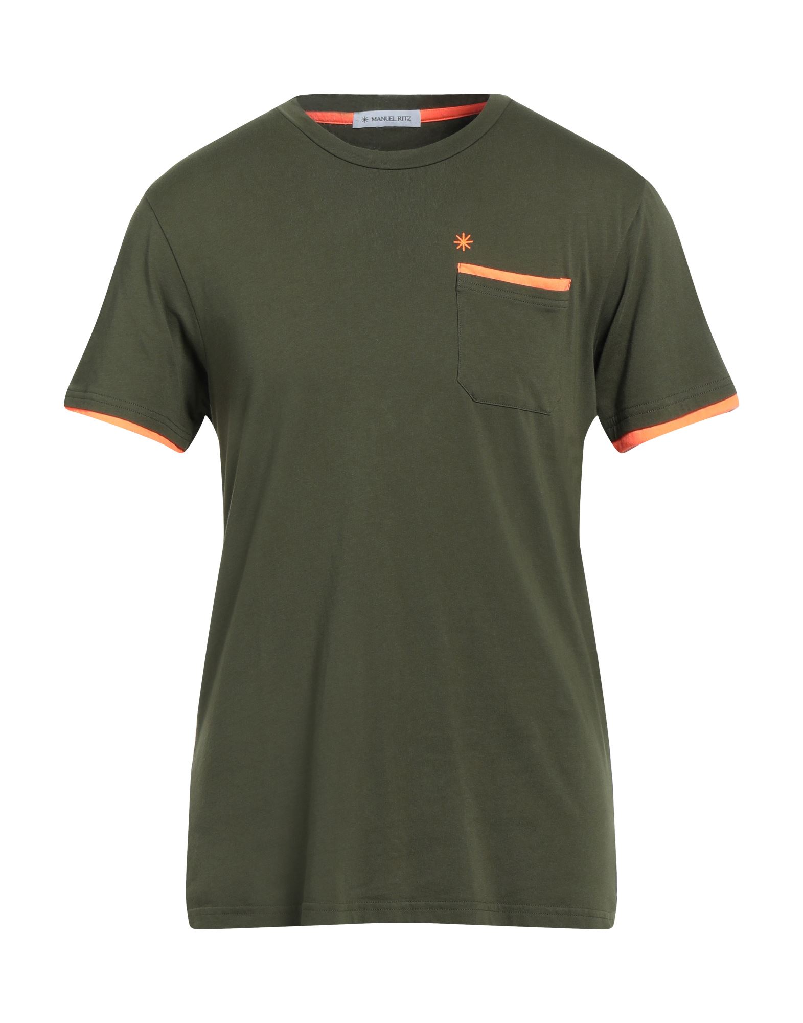 Manuel Ritz T-shirts In Green