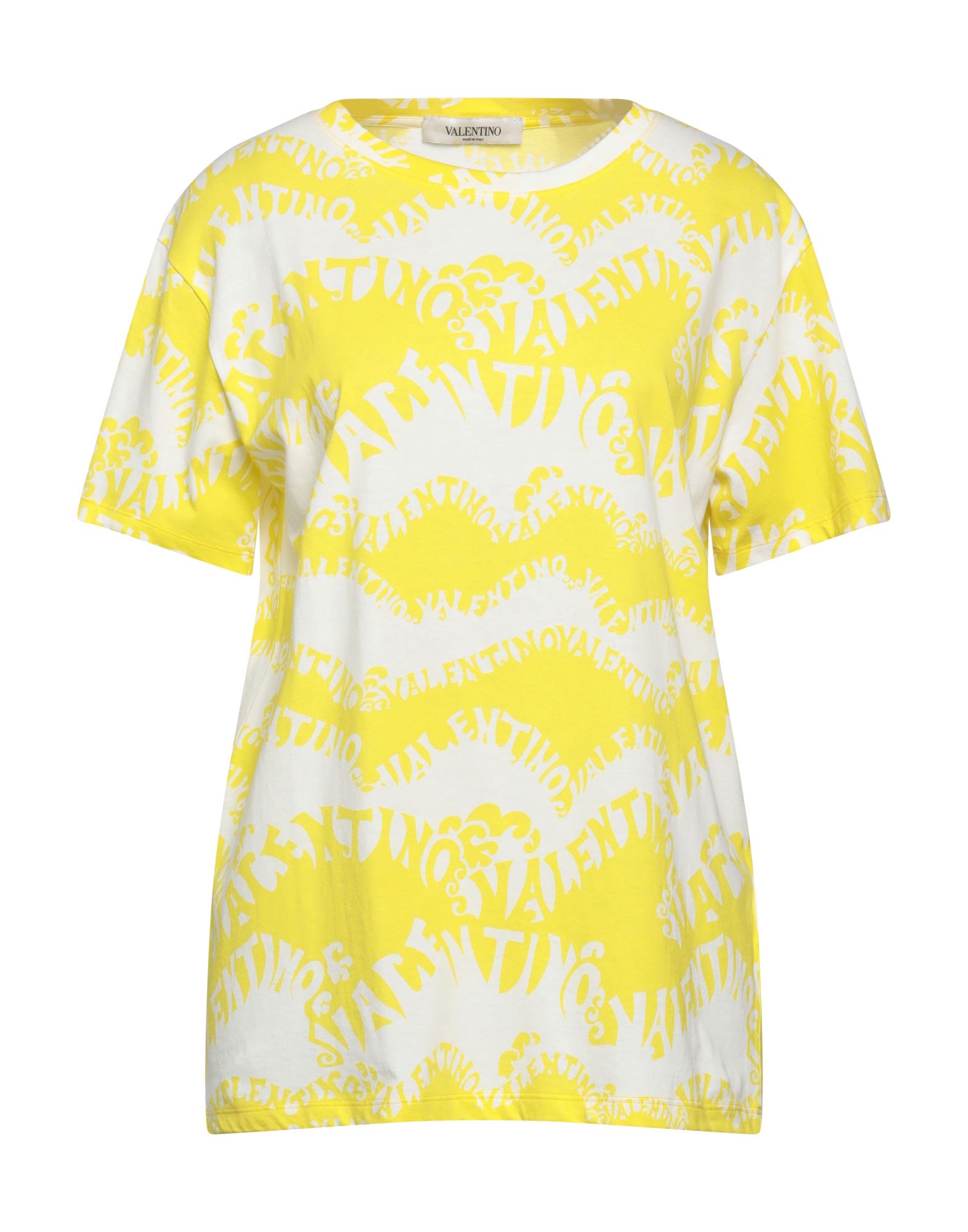 Valentino T-shirts In Yellow | ModeSens