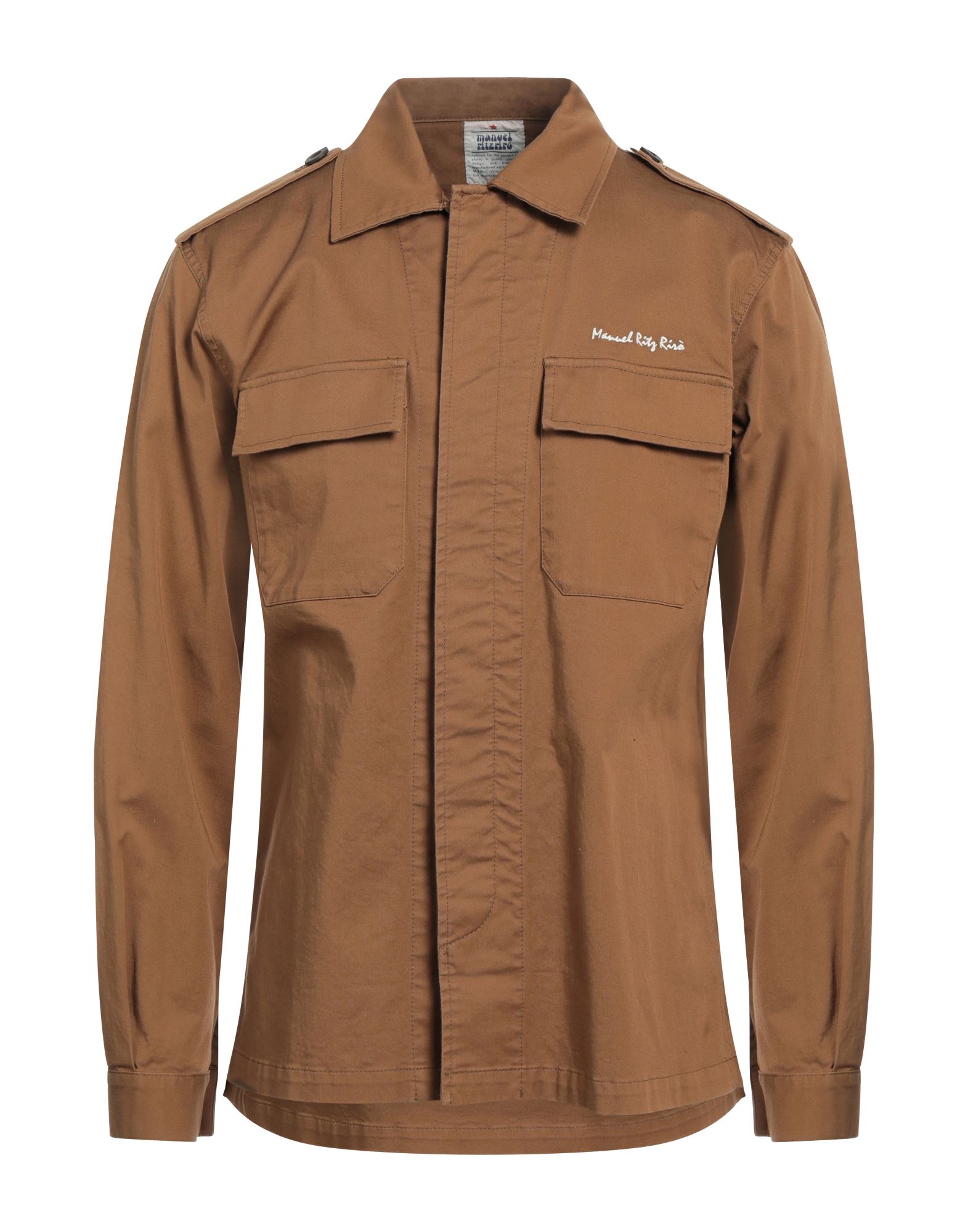 Manuel Ritz Shirts In Beige