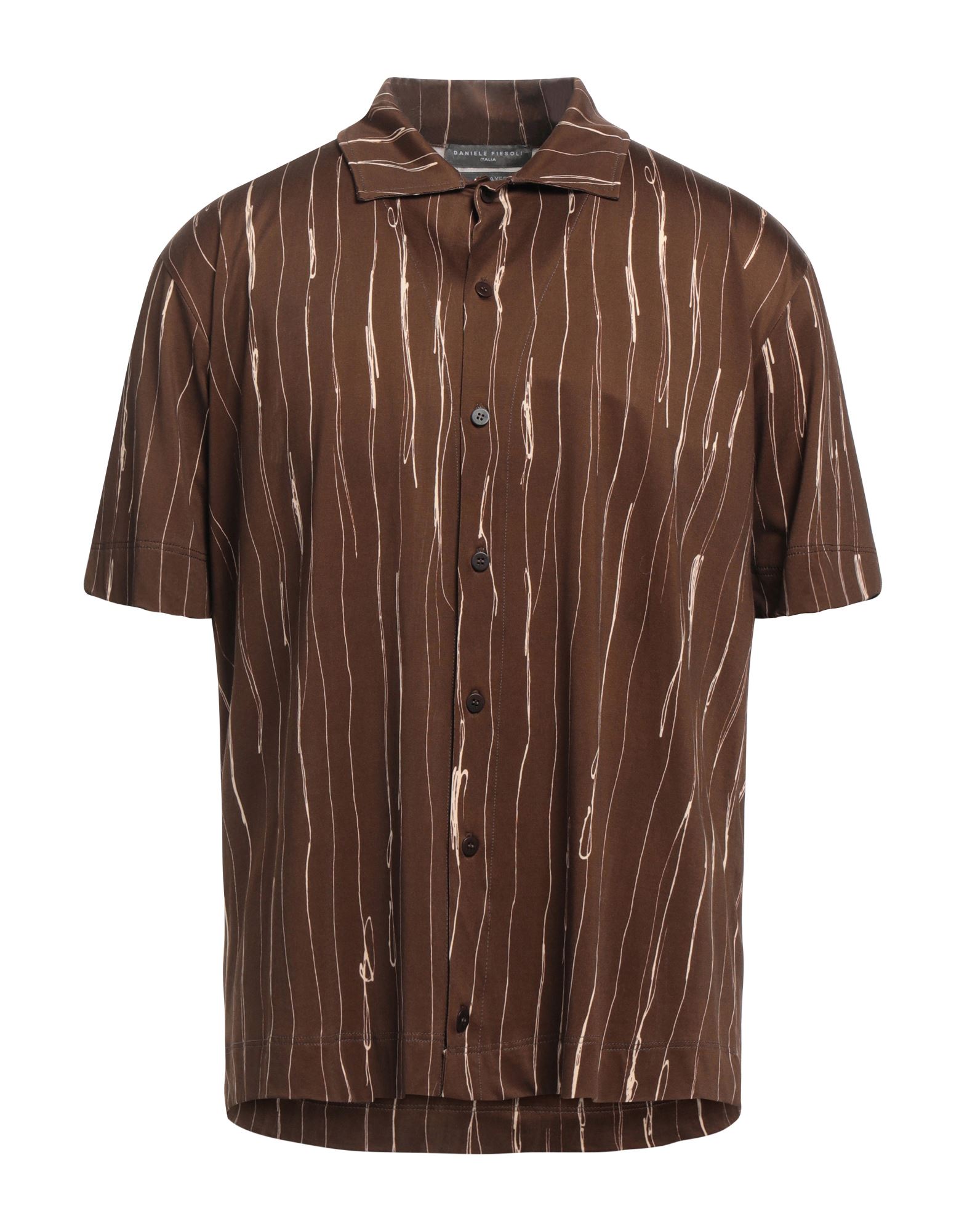 Daniele Fiesoli Shirts In Brown