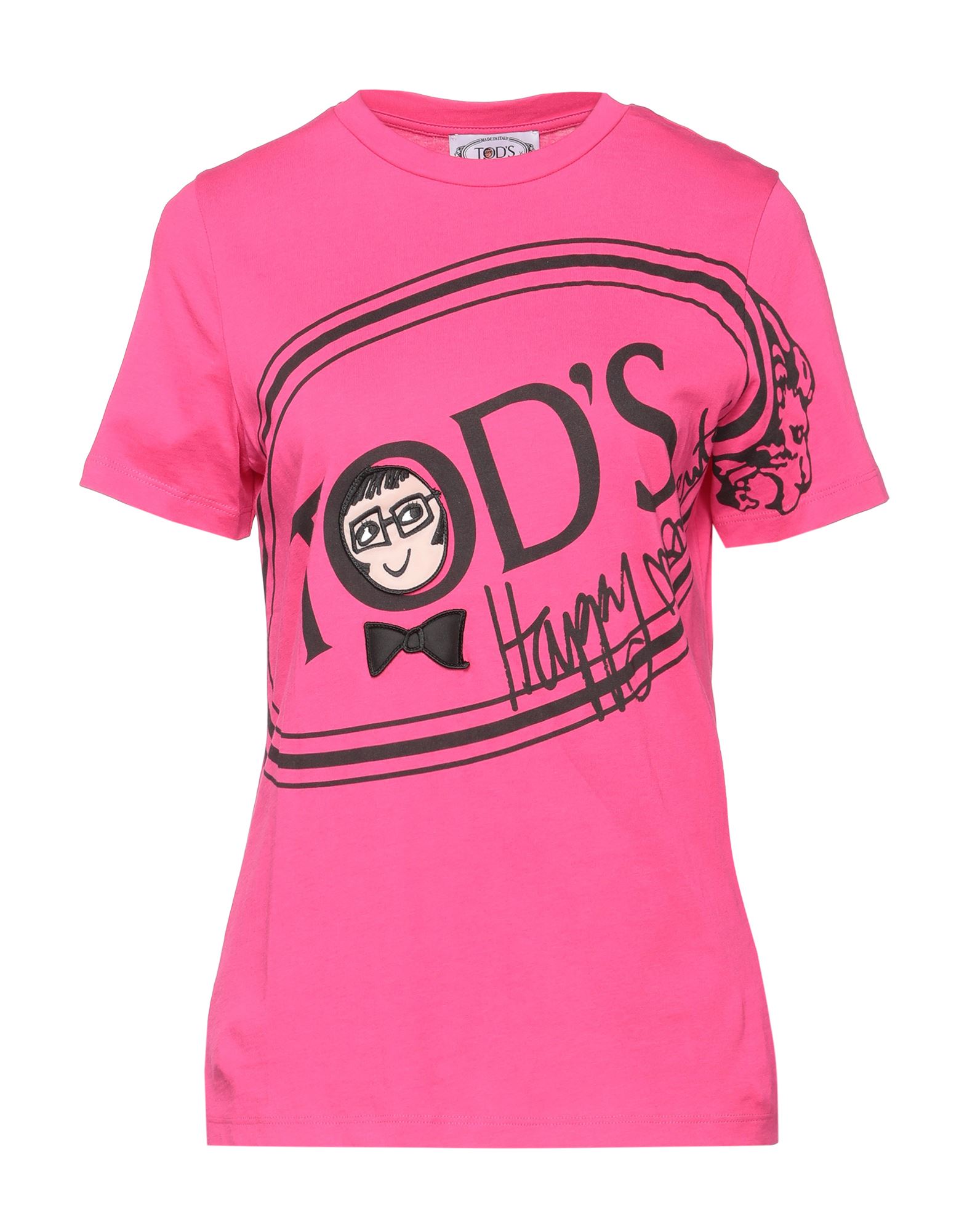 Tod's Happy Moments By Alber Elbaz T-shirts In Pink