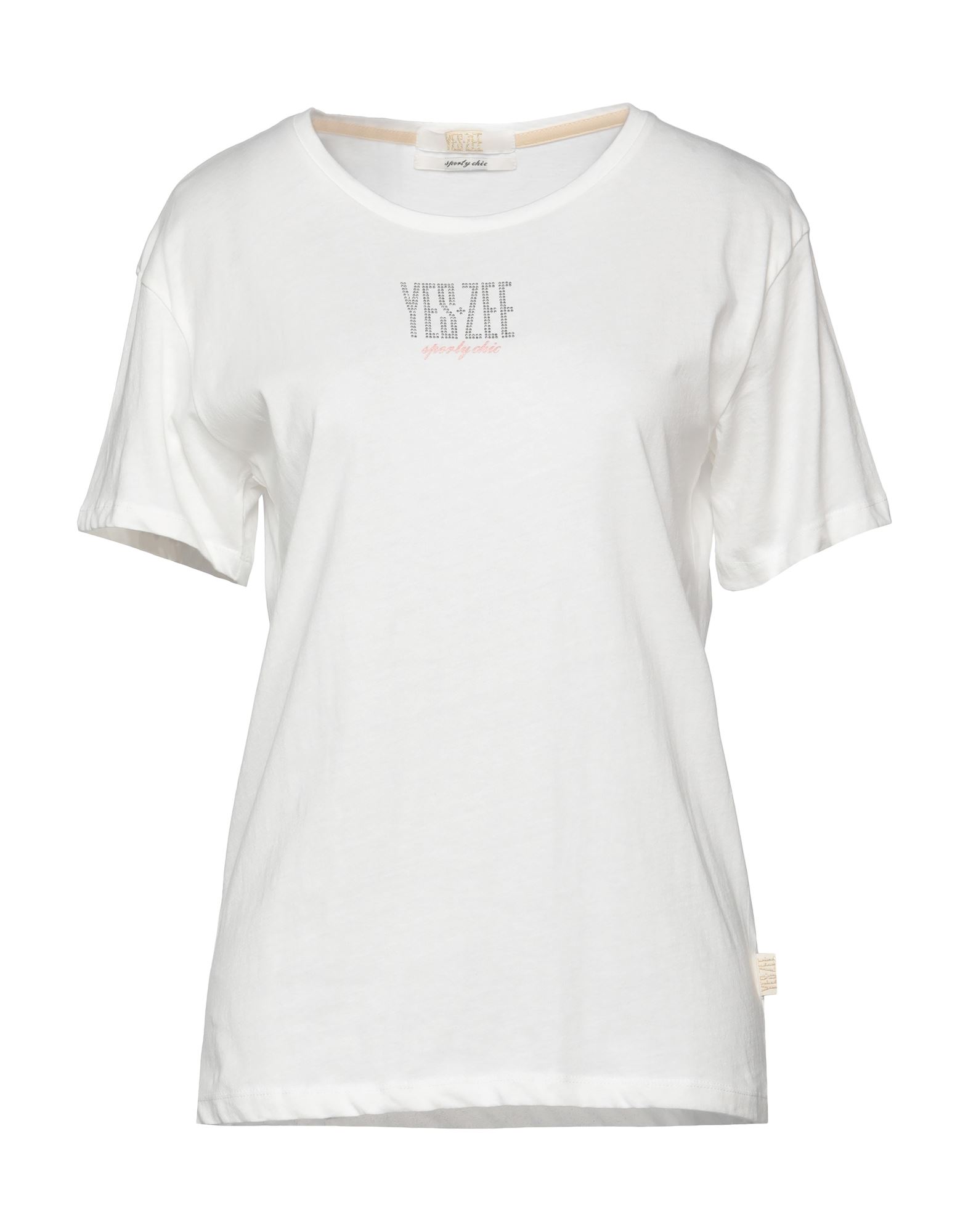 Yes Zee By Essenza T-shirts In White