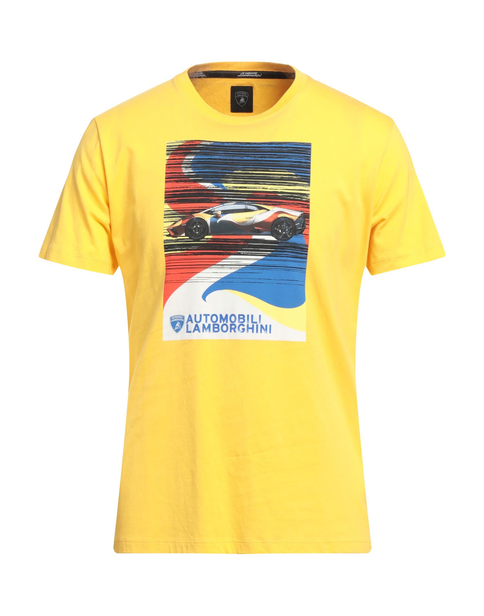 Automobili Lamborghini T-shirts In Yellow