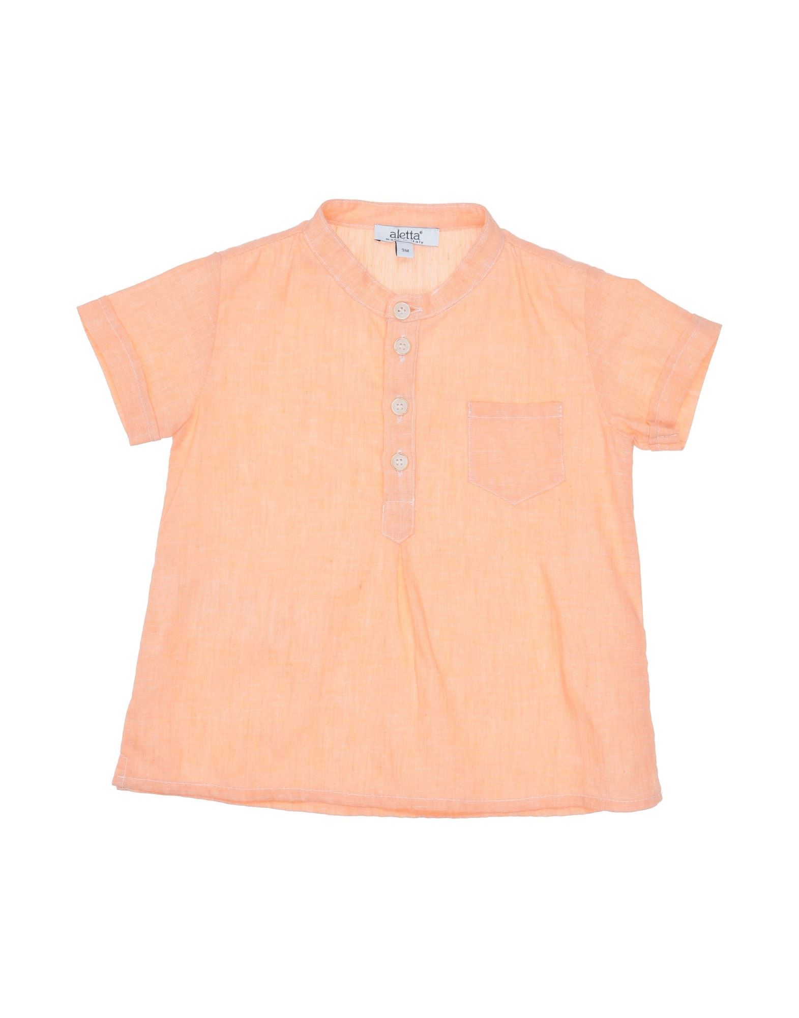 Aletta Kids'  T-shirts In Orange