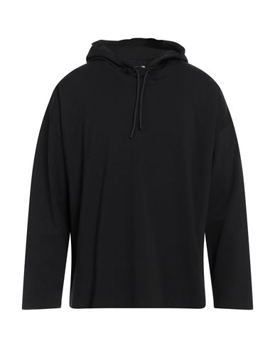 Hevo Hevò Man Sweatshirt Black Size L Cotton, Polyamide, Elastic Fibres