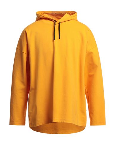 Hevo Hevò Man Sweatshirt Apricot Size Xl Cotton, Polyamide, Elastic Fibres In Orange