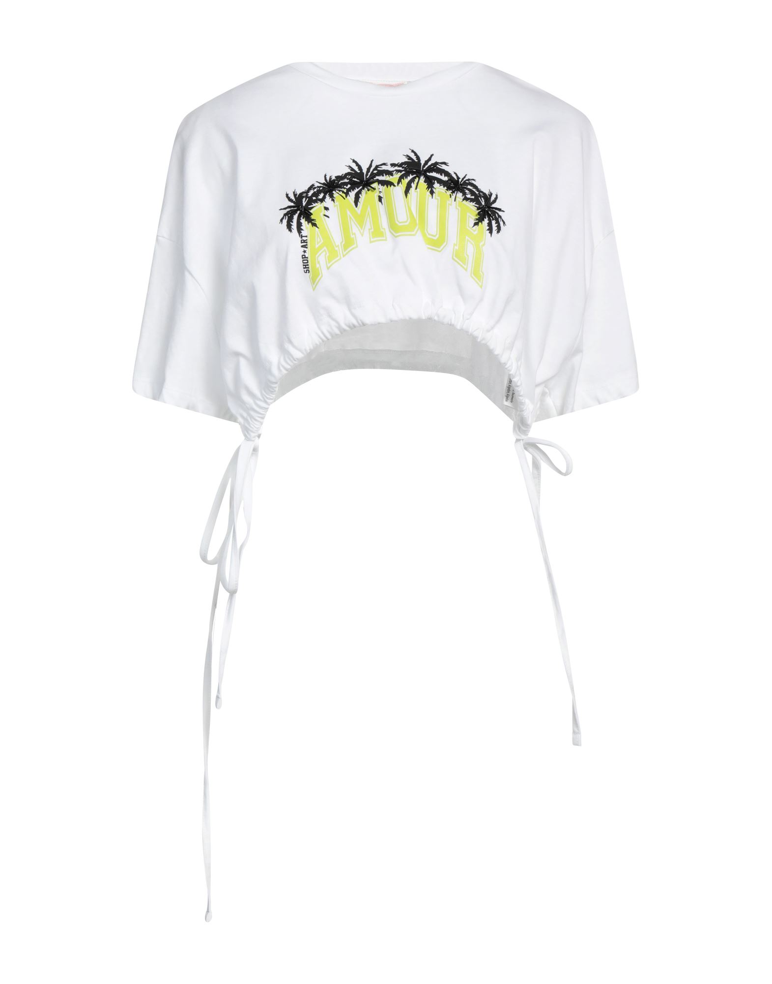 Shop ★ Art Shopart Woman T-shirt White Size L Cotton