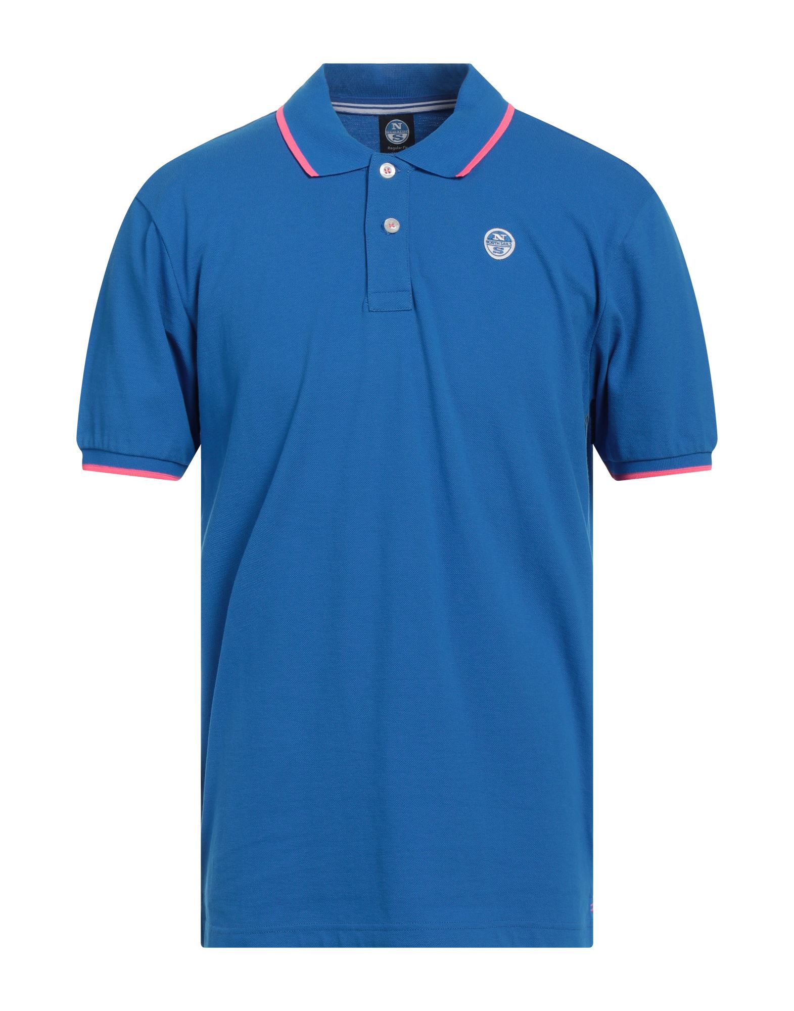 North Sails Polo Shirts In Blue