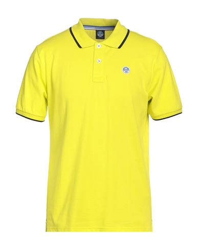 North Sails Polo Shirts In Yellow