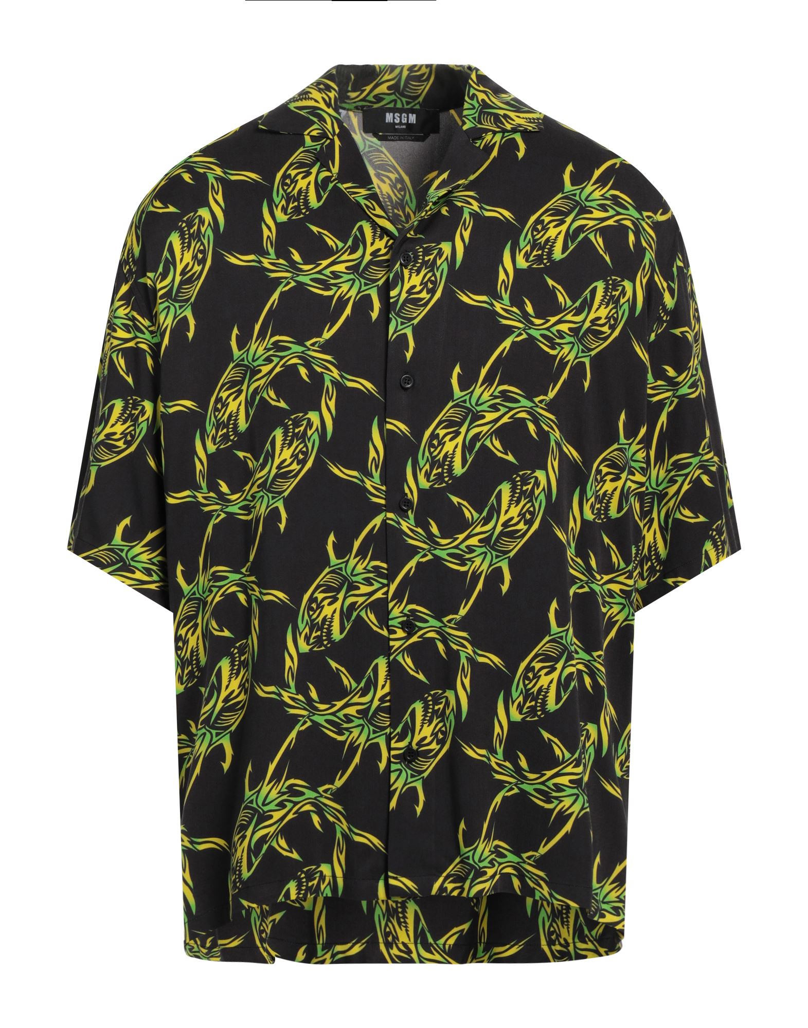 Msgm Shirts In Black