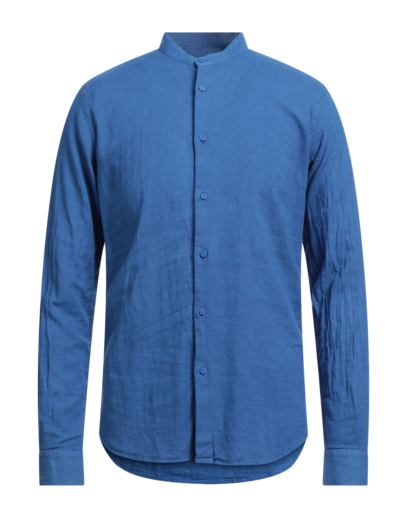 Alessandro Lamura Shirts In Blue