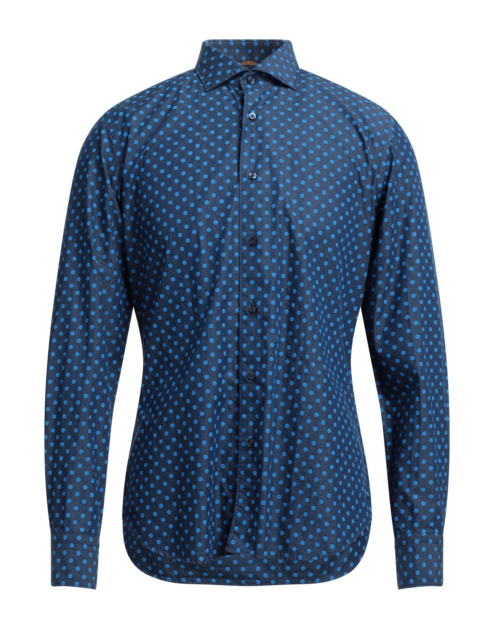 Alv By Alviero Martini Denim Shirts In Blue