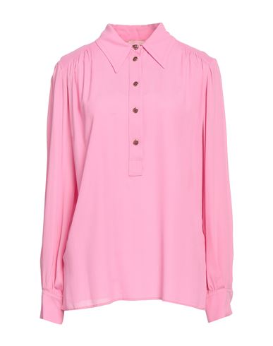 True Royal Woman Shirt Fuchsia Size 10 Viscose In Pink