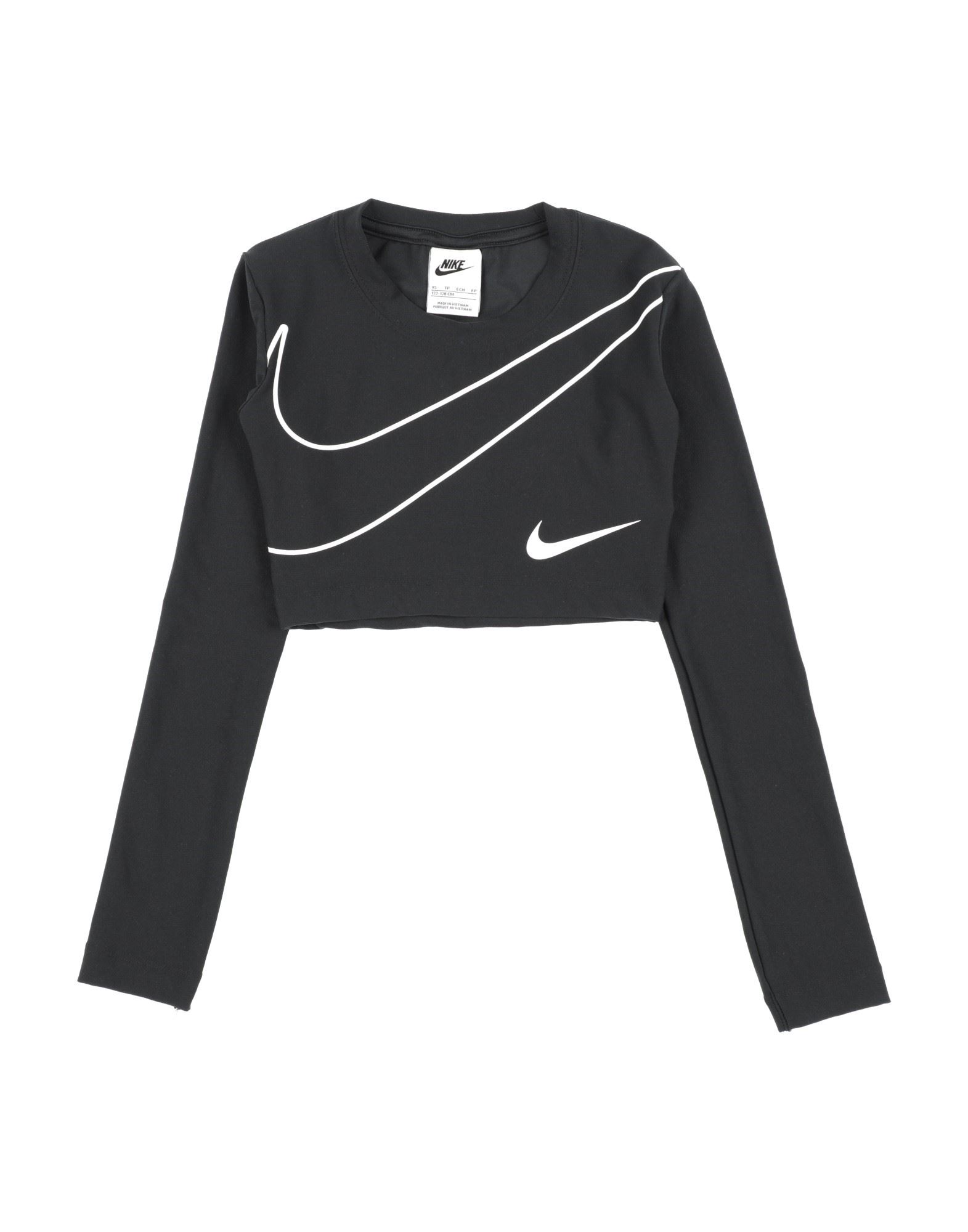 ԥ볫NIKE 륺 3-8  T  ֥å 6 ݥꥨƥ 88% / ݥꥦ쥿 12% Nike Sportswear Big Kids'Long-Sleeve Crop Top