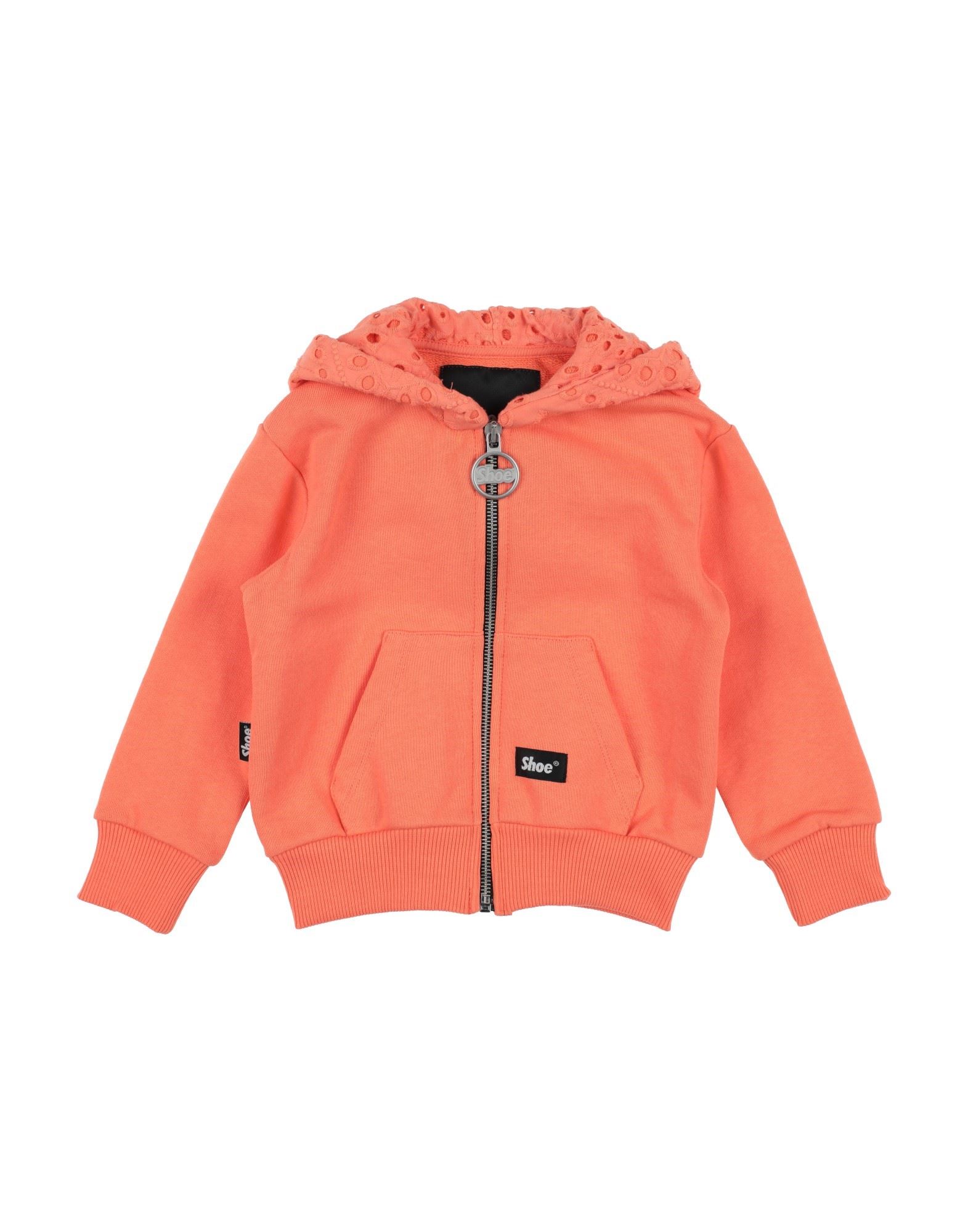 Shoe® Kids' Shoe Toddler Girl Sweatshirt Orange Size 3 Cotton