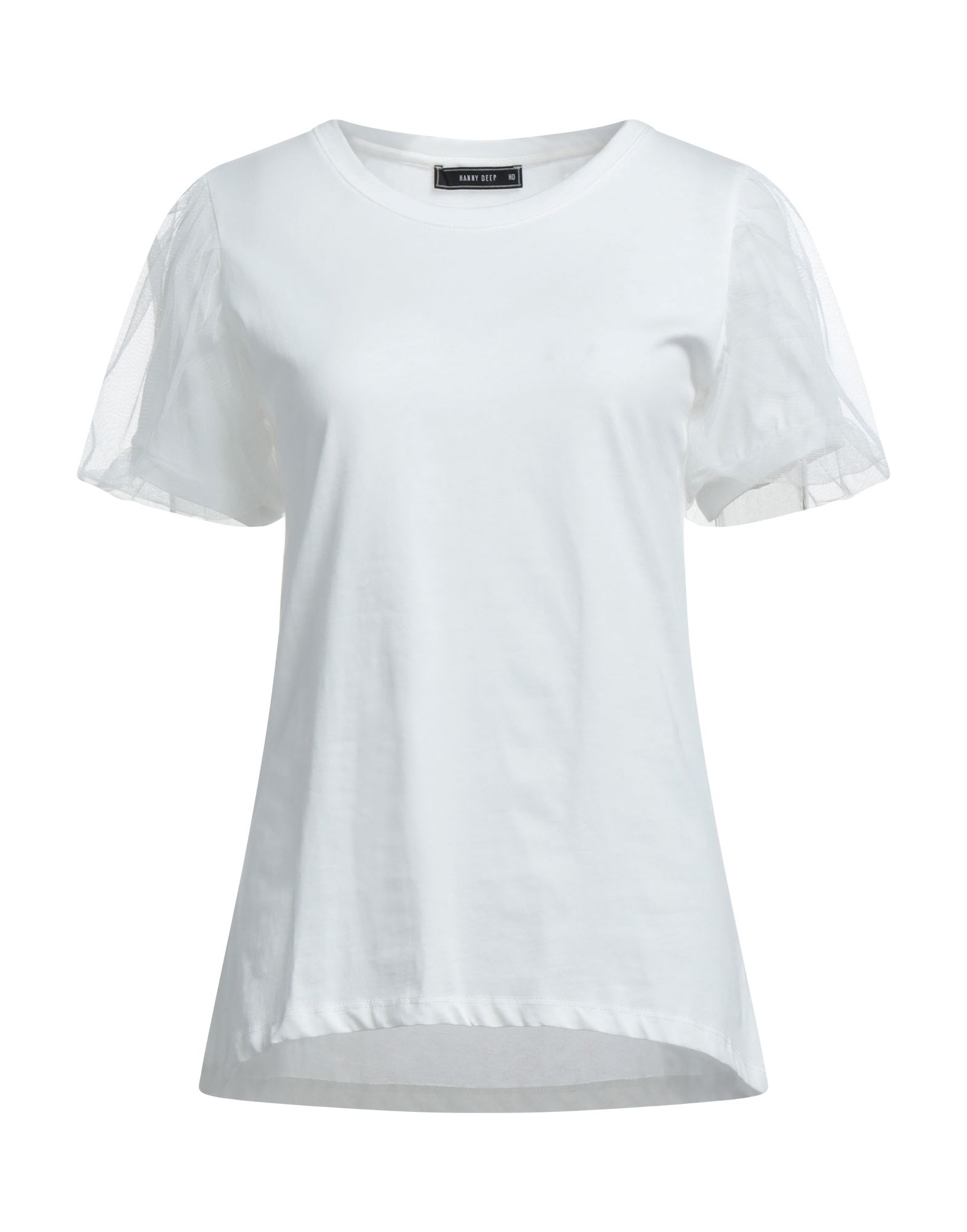 Hanny Deep T-shirts In White