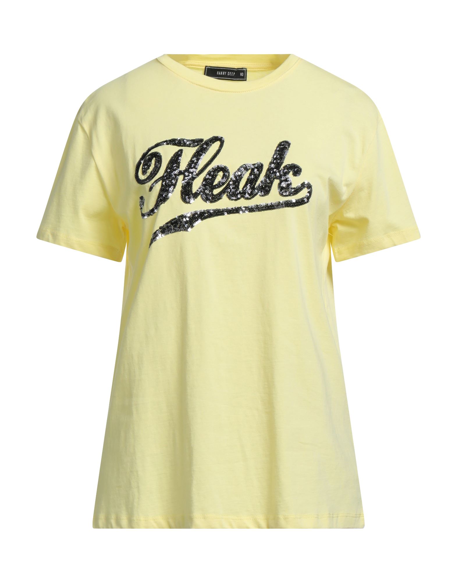 Hanny Deep T-shirts In Light Yellow