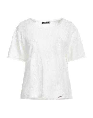 Hanny Deep Woman Blouse White Size M Polyester