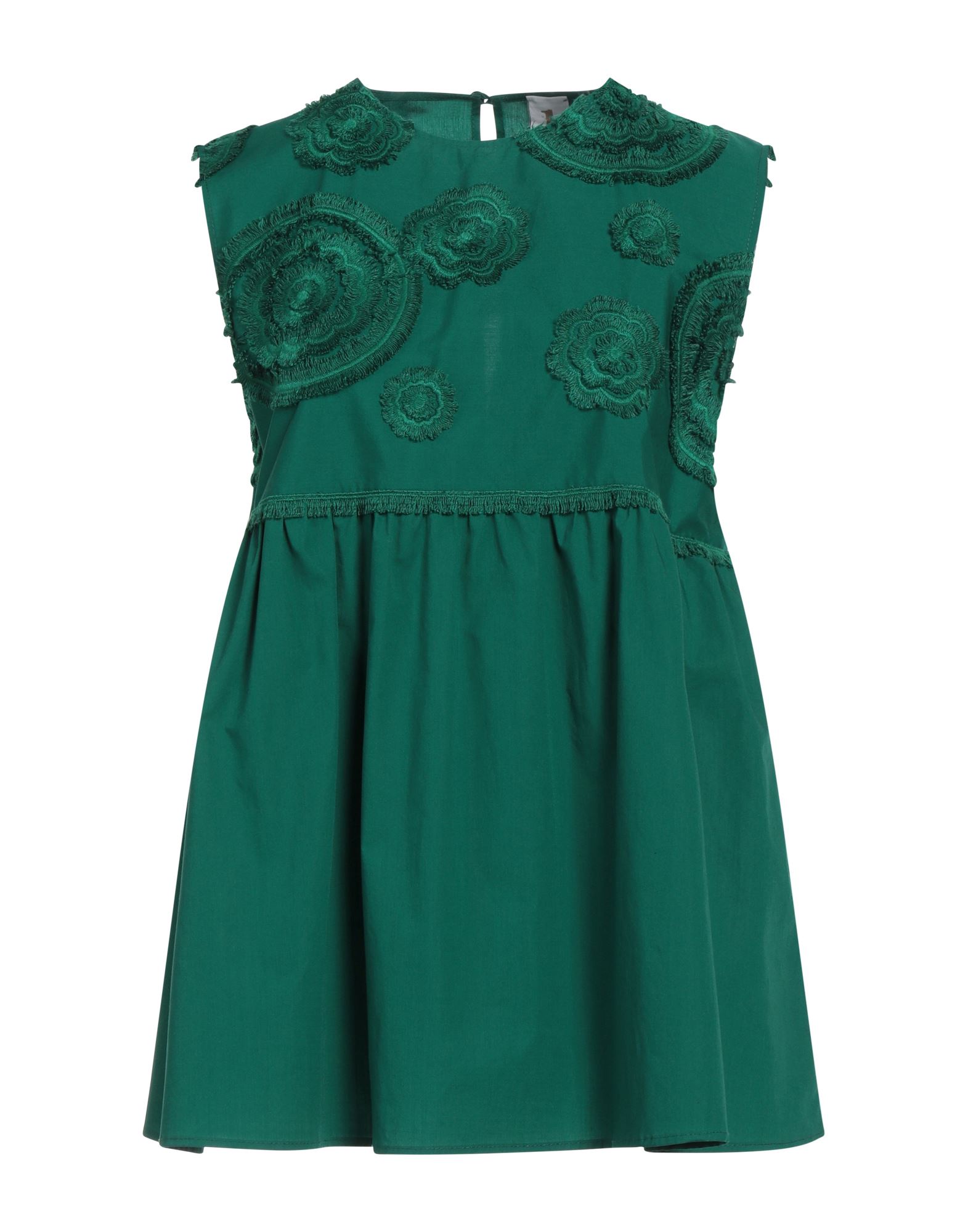 1-one Tops In Emerald Green