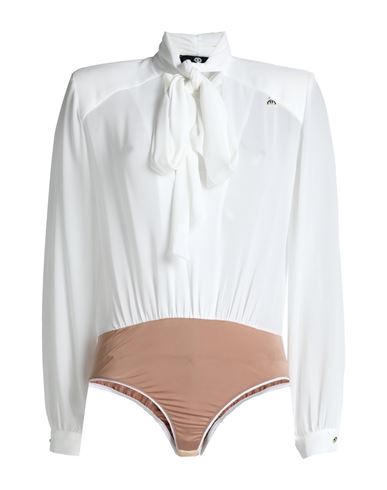 Shop Divedivine Woman Bodysuit White Size 6 Polyester
