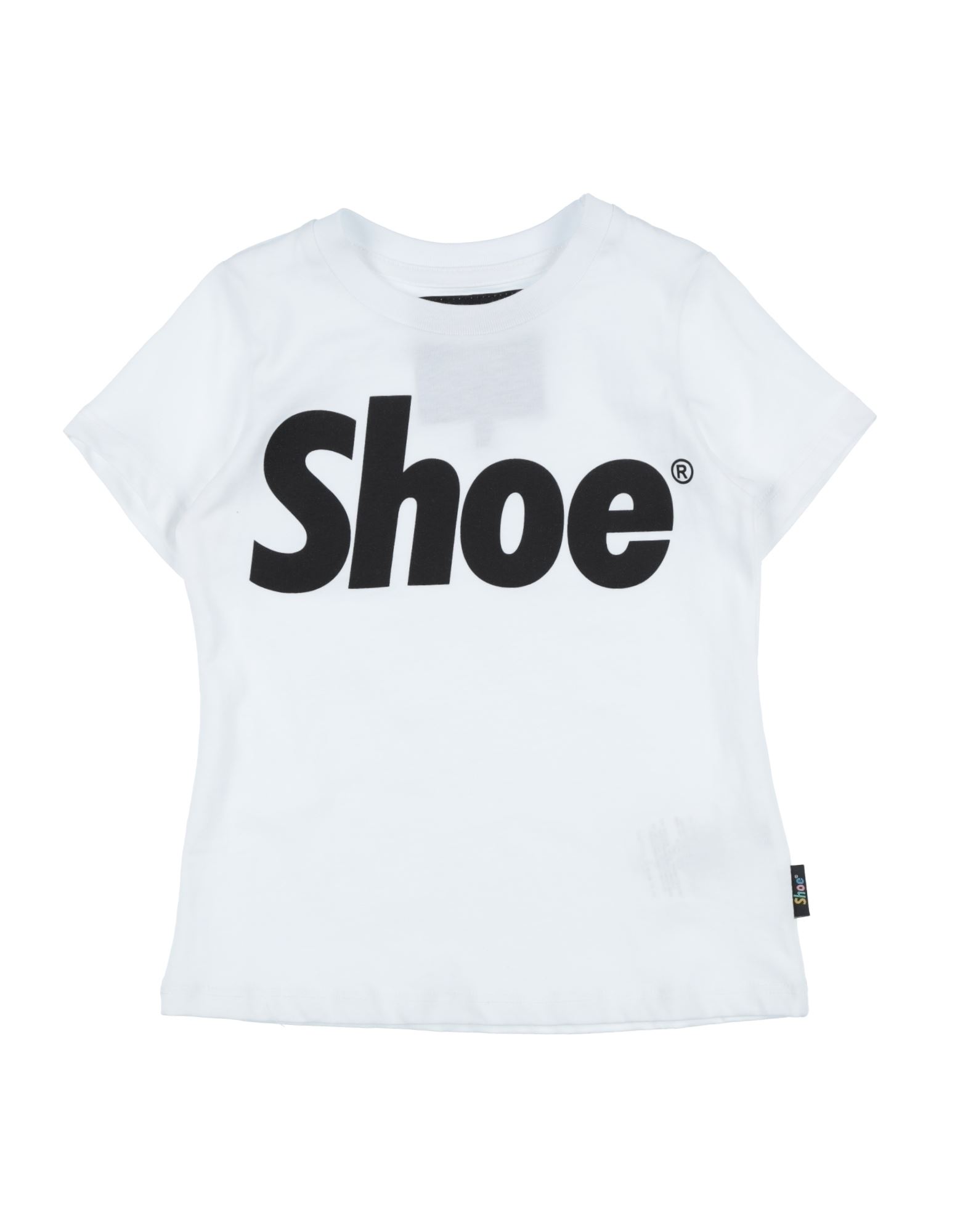 Shoe® Kids' Shoe Toddler Boy T-shirt White Size 3 Cotton