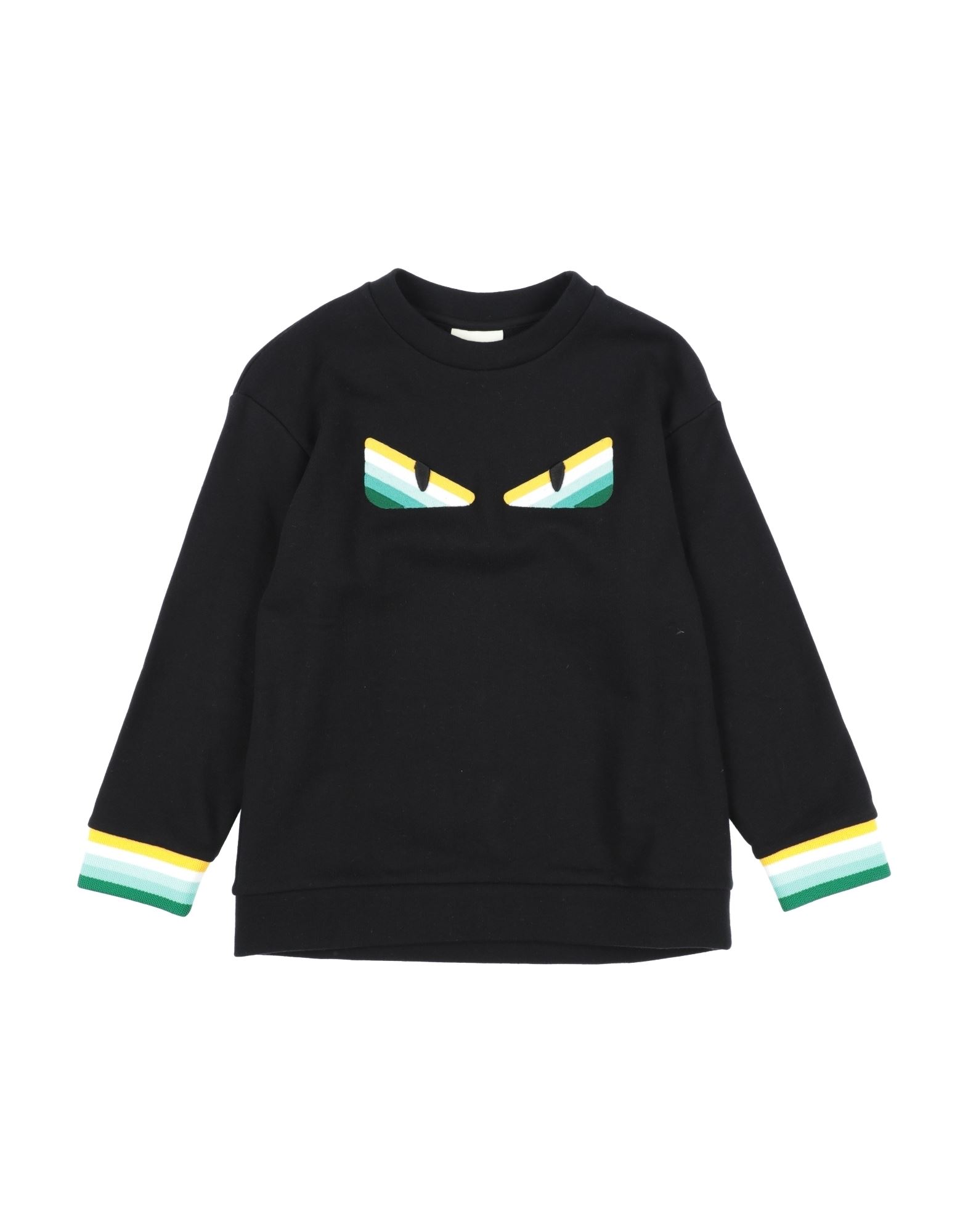 Fendi Kids'  Sweatshirts In Black